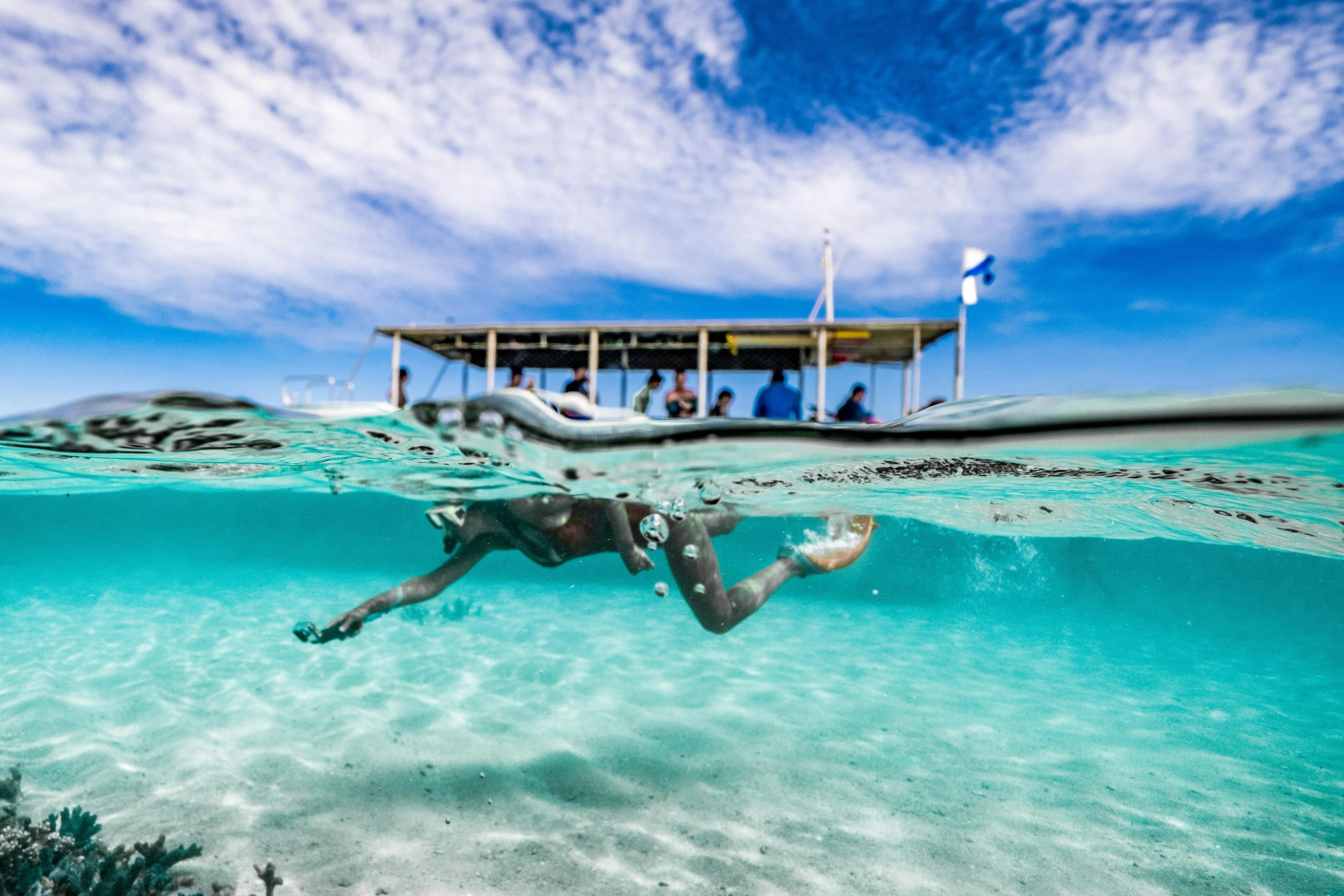 Ningaloo Ecology Cruises Glass Bottom Boat, Exmouth, Western Australia