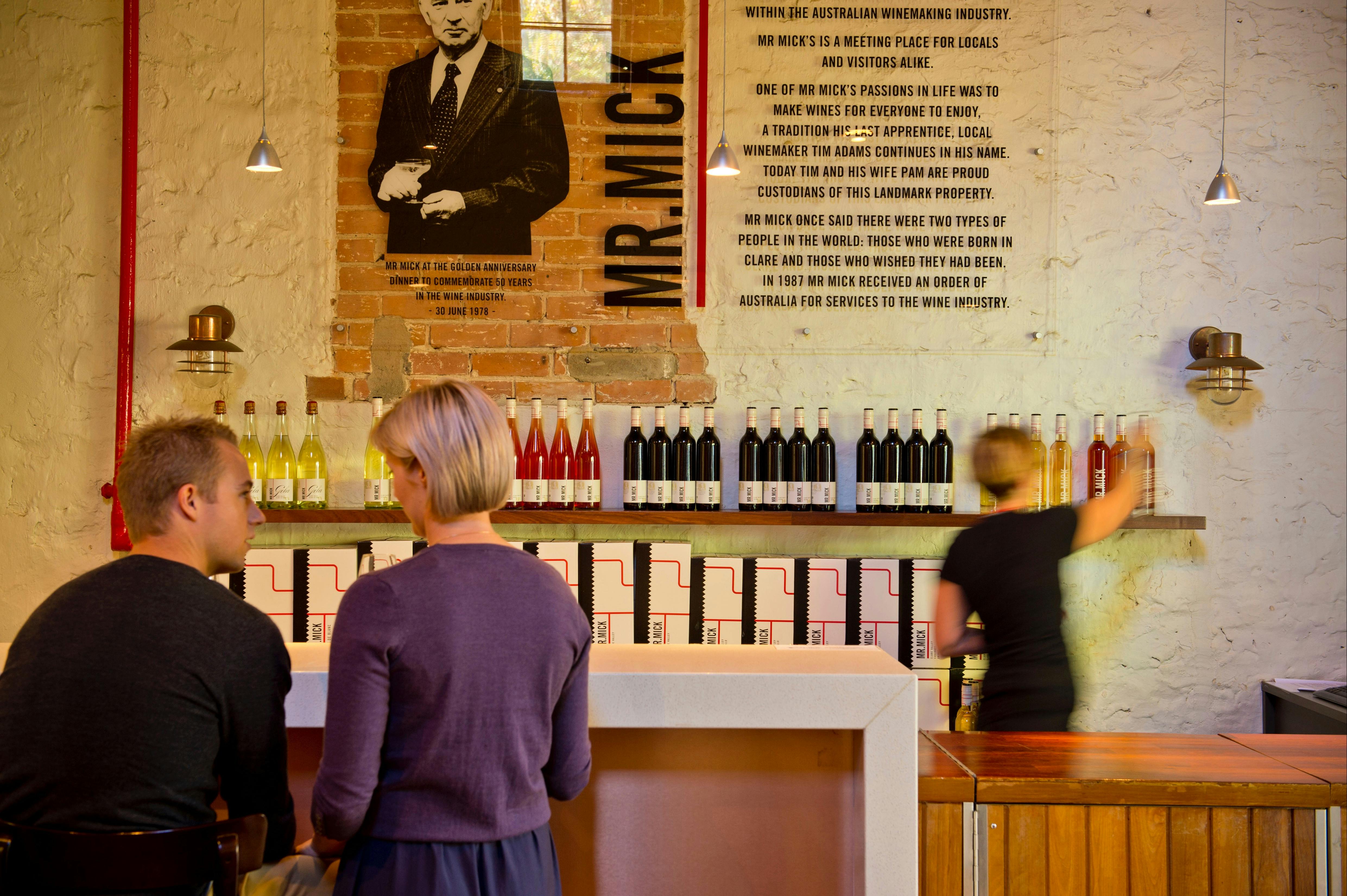 Wine tasting in South Australia