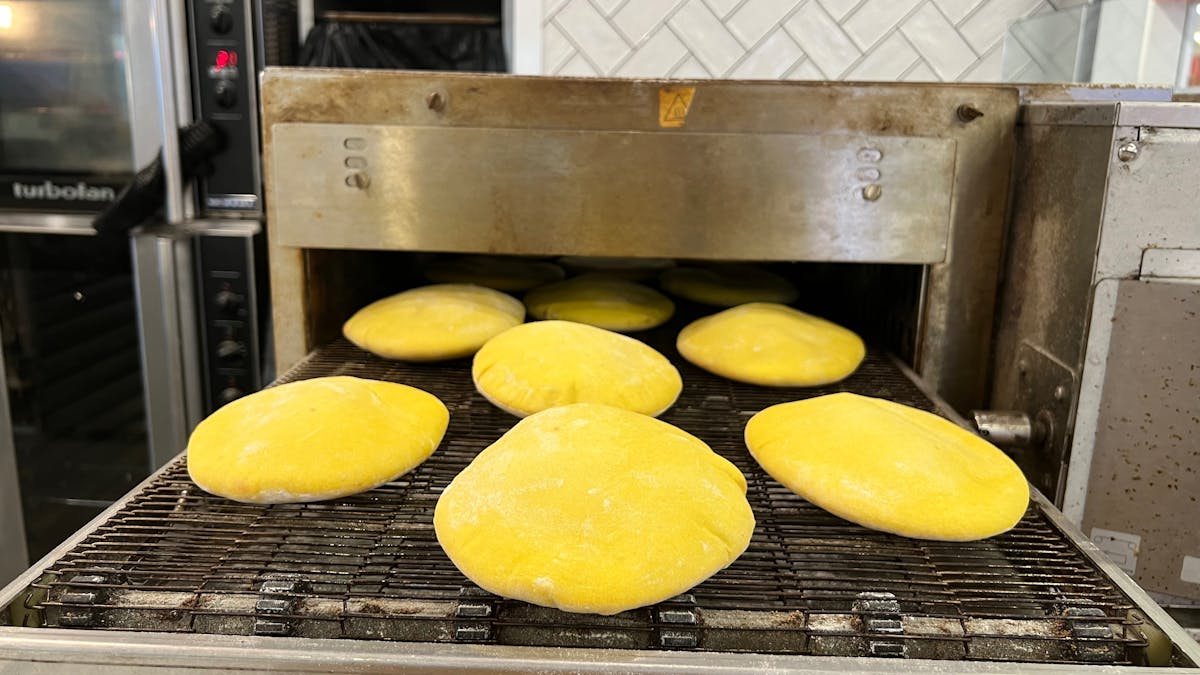 House made pita bread