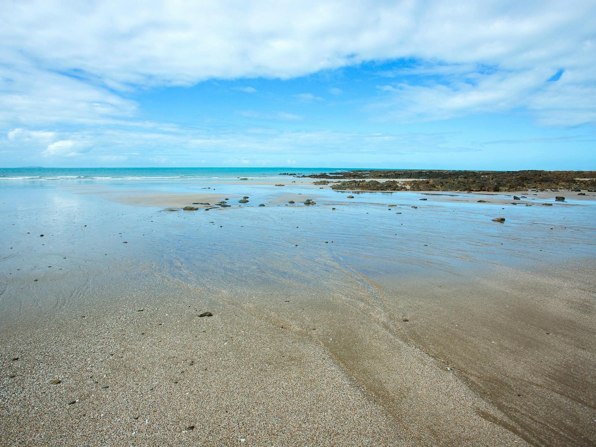 Ripples on Cape Palmerston Beach