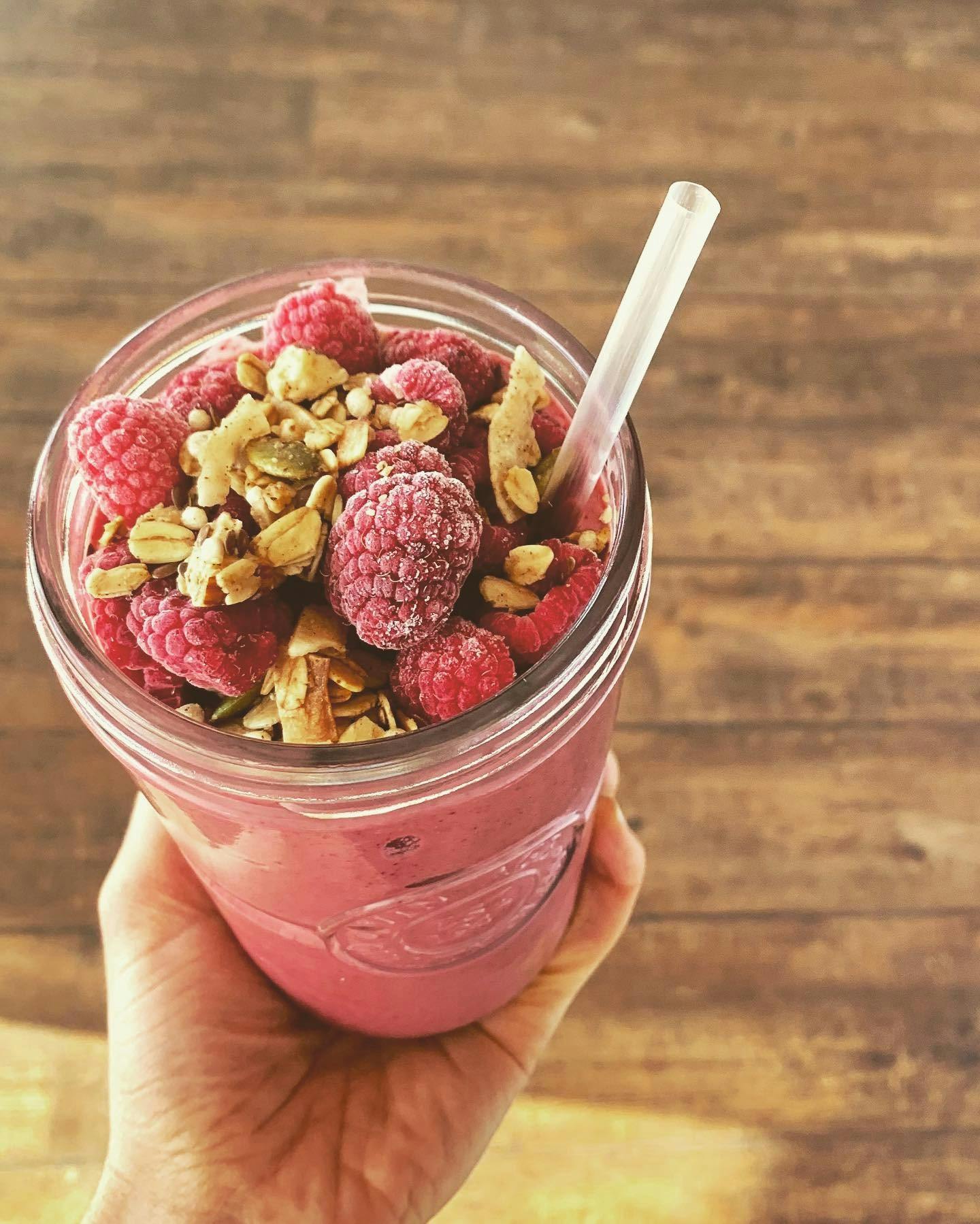 A  delicious smoothie