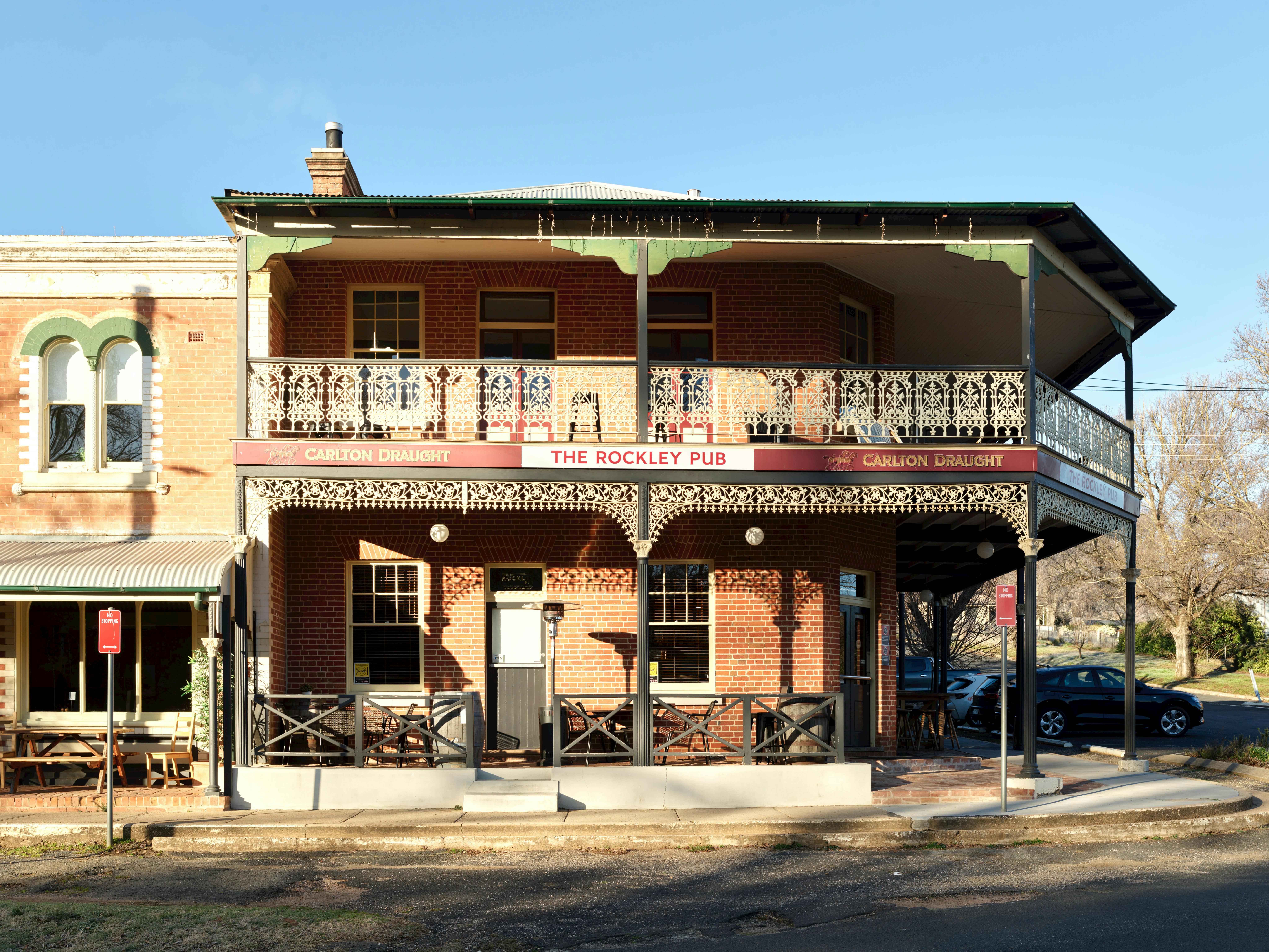 The Rockley Pub on a sunny day