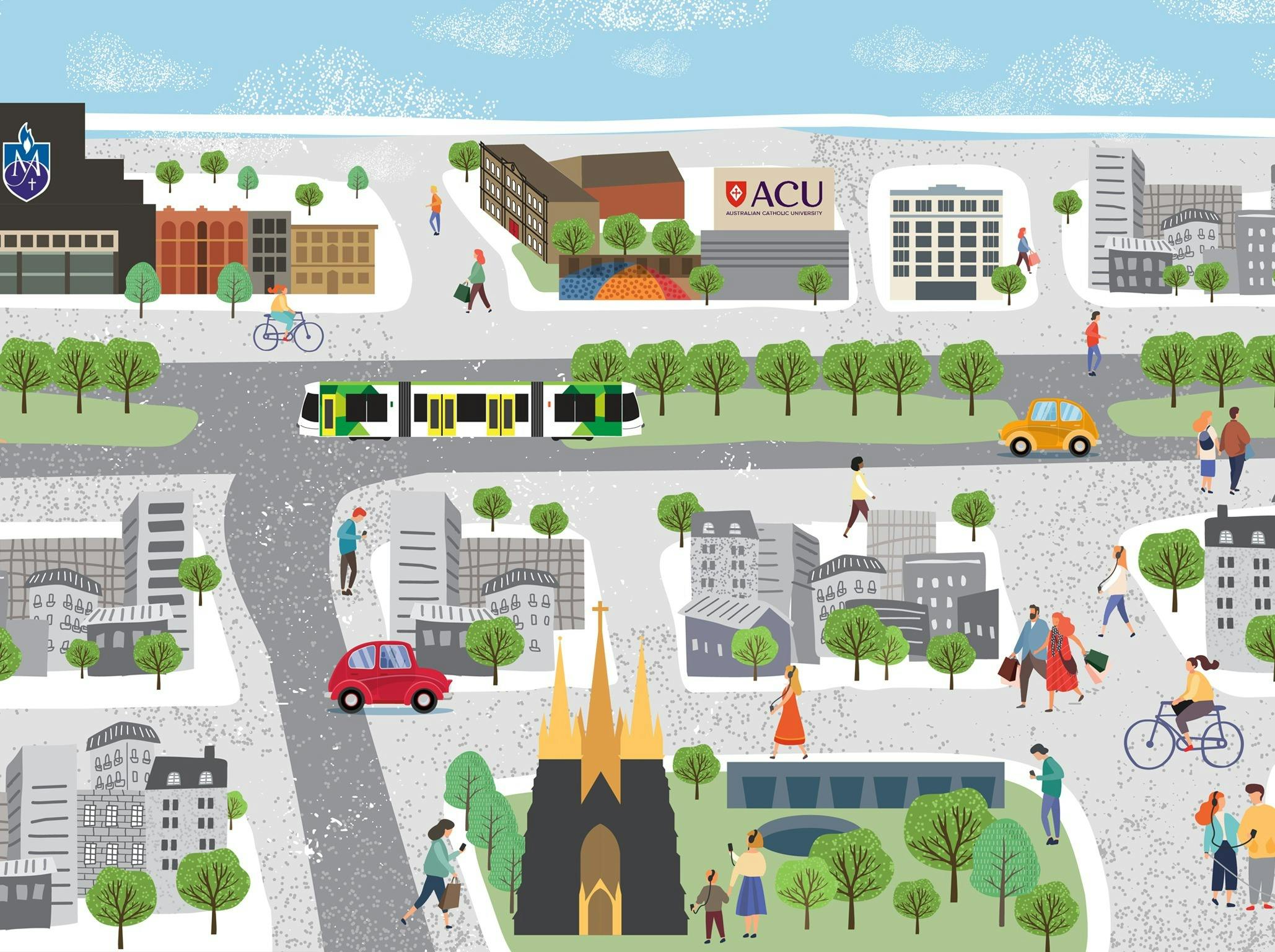 Catholic Precinct Walking App Tour