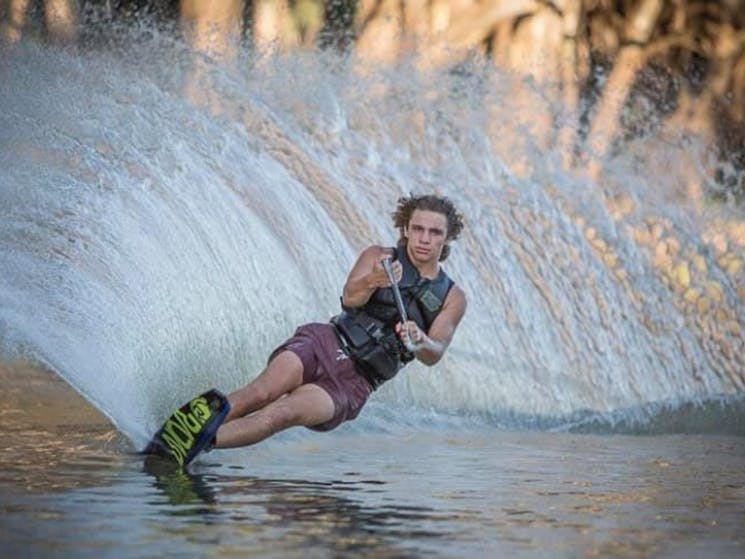 Skiing on the Murrumbidgee