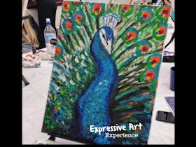 Expressive Art Paint 'n' Sip Cover Image