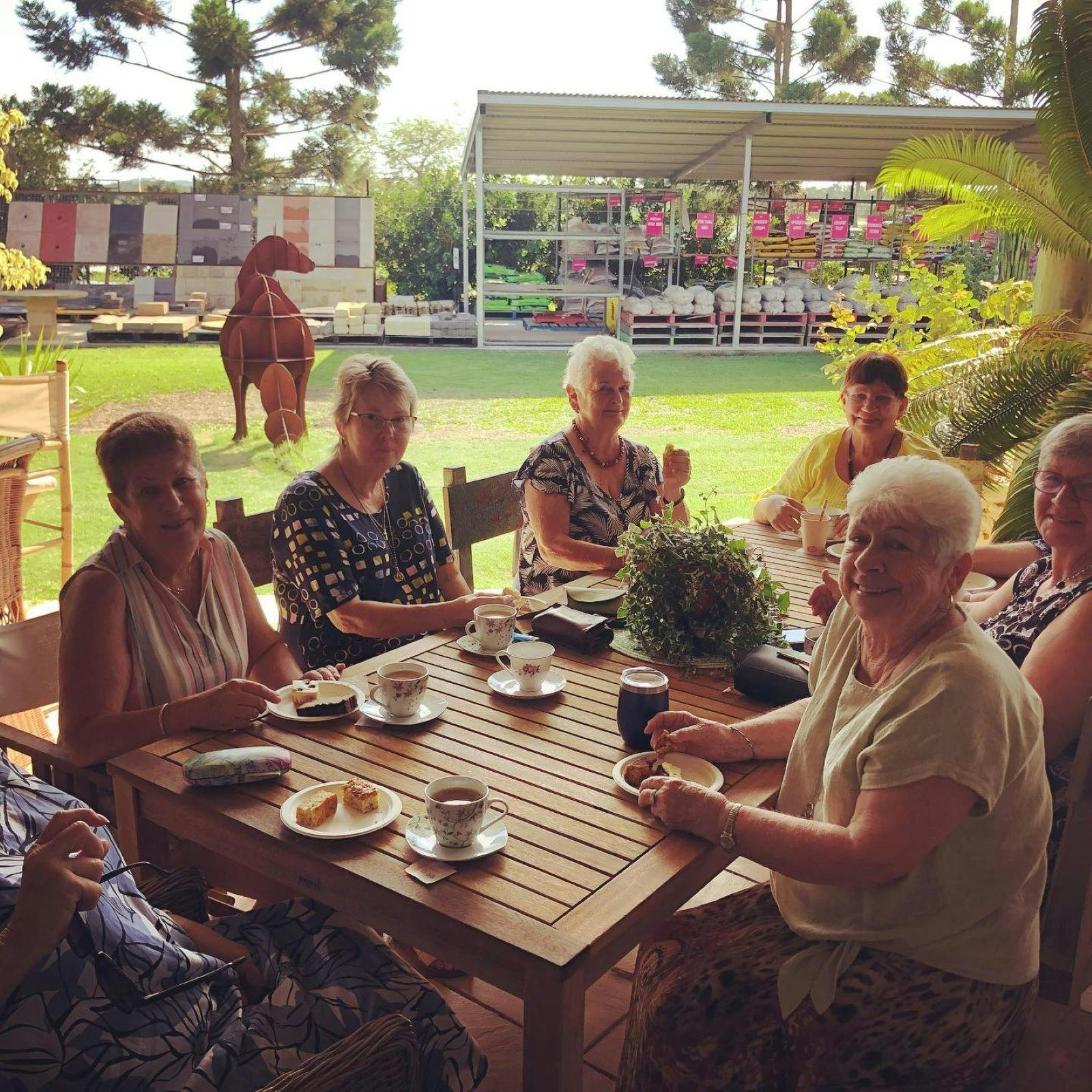 Enjoy a delicious morning tea