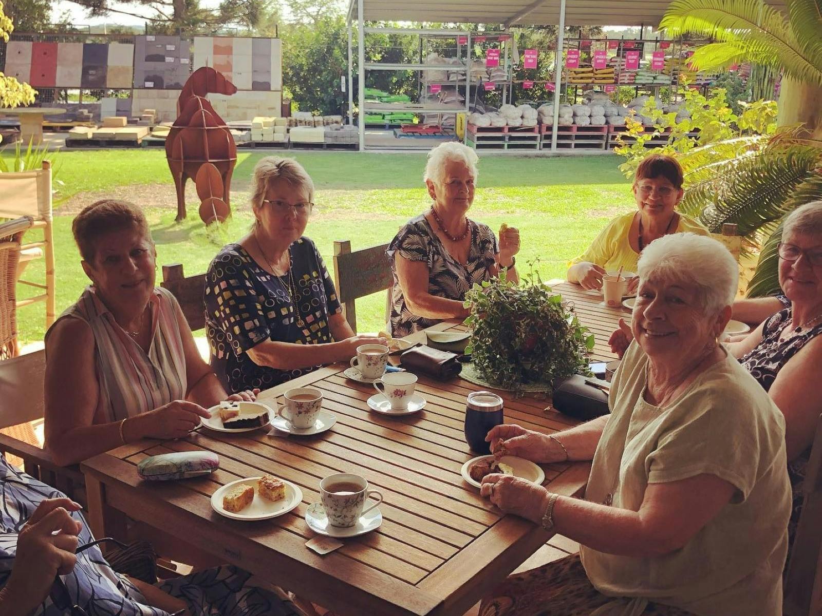 Enjoy a delicious morning tea