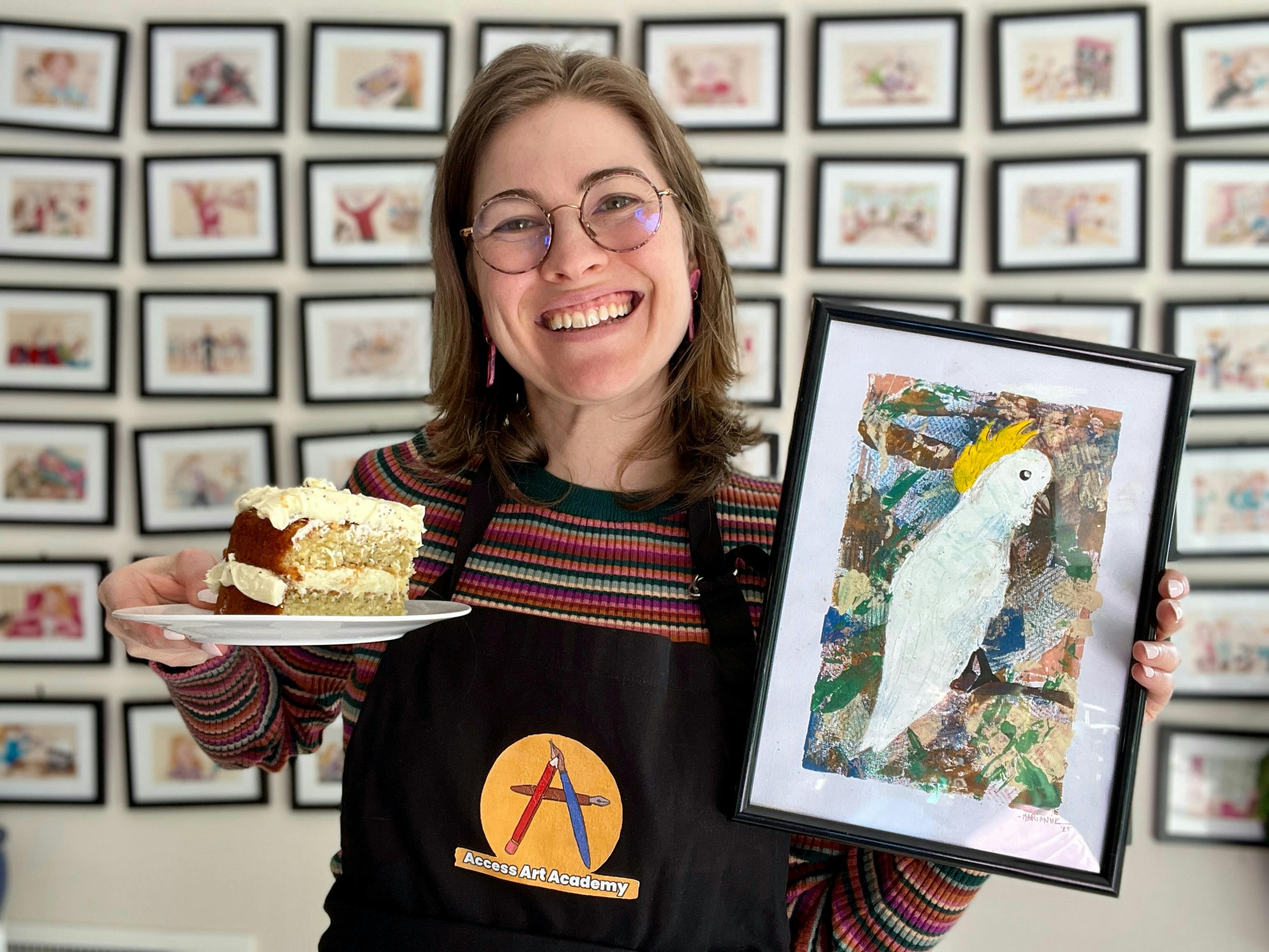Marianne Mettes, your teacher for Paint and Chat