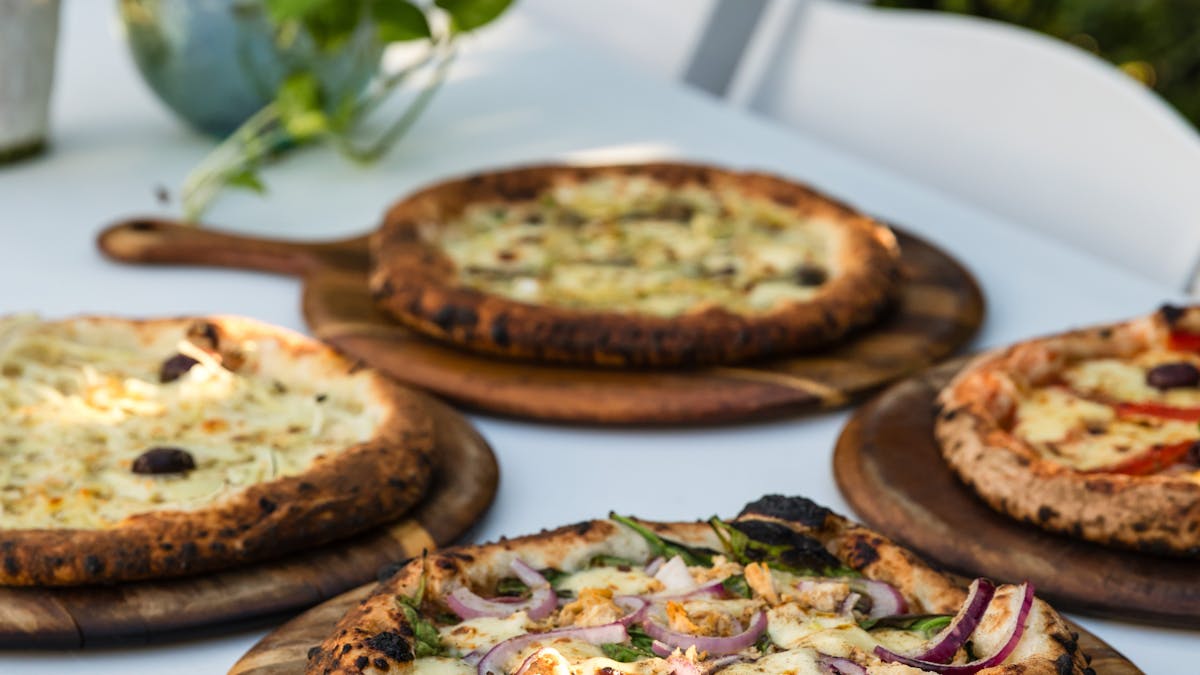 Woodfired pizza