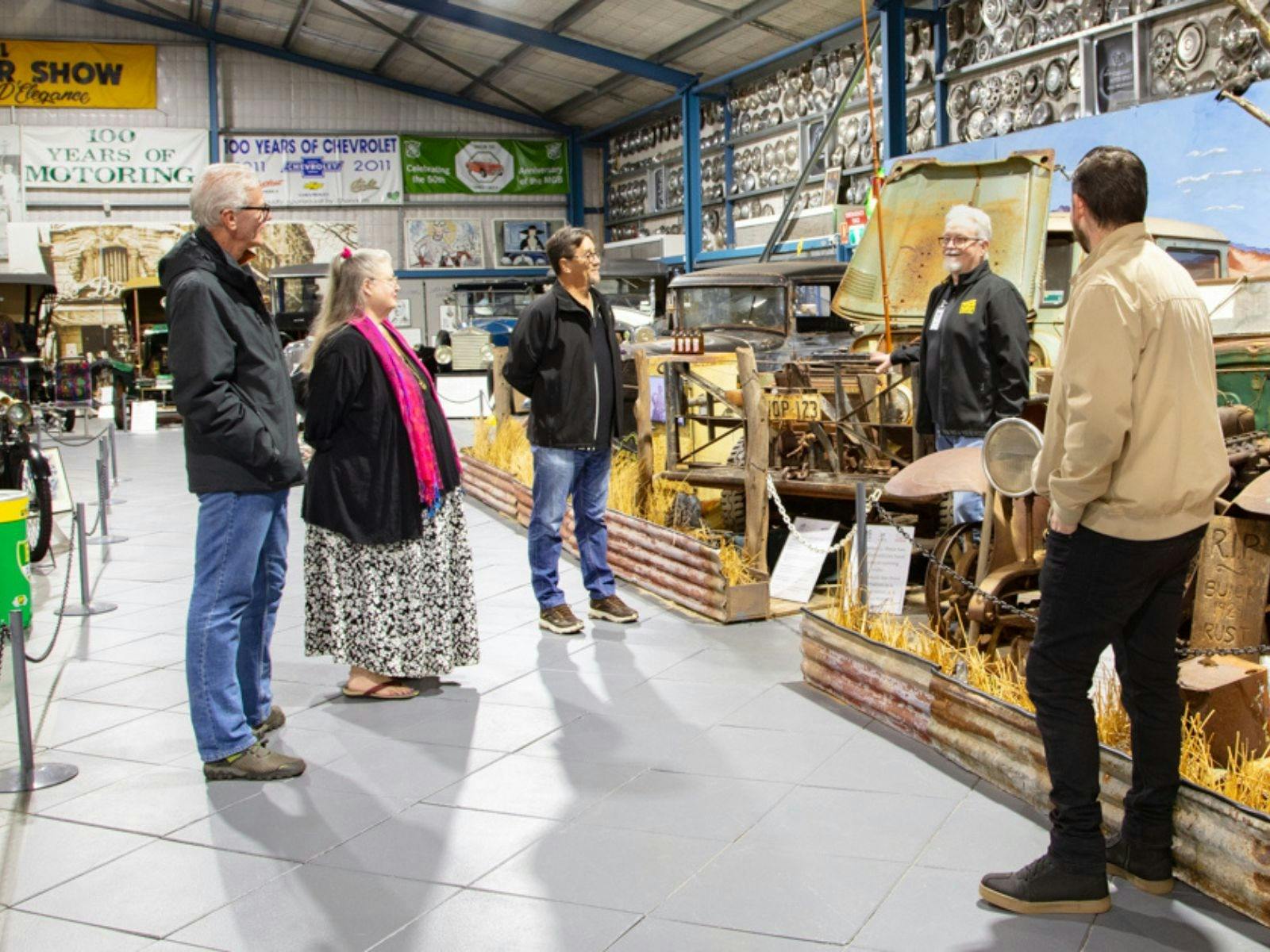MMWA Volunteer leading a tour