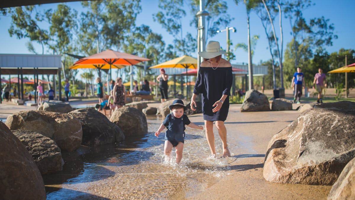 Kershaw Gardens Water Play