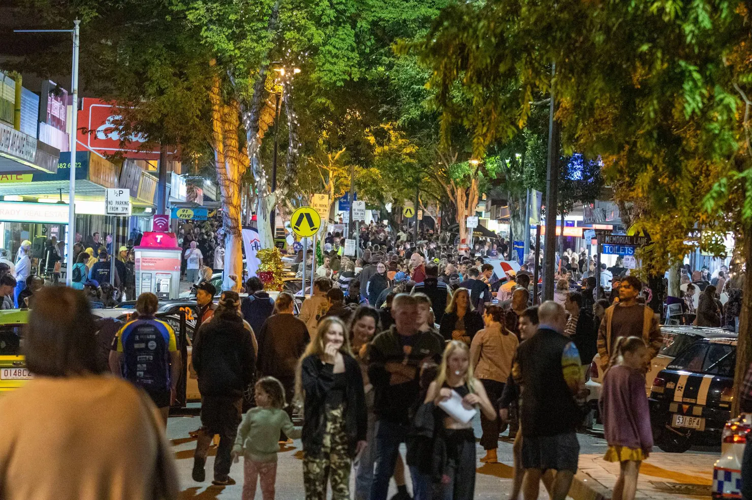 People in Mary Street