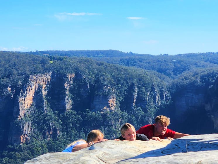 Lincoln Rock lookout in the Blue Mountains