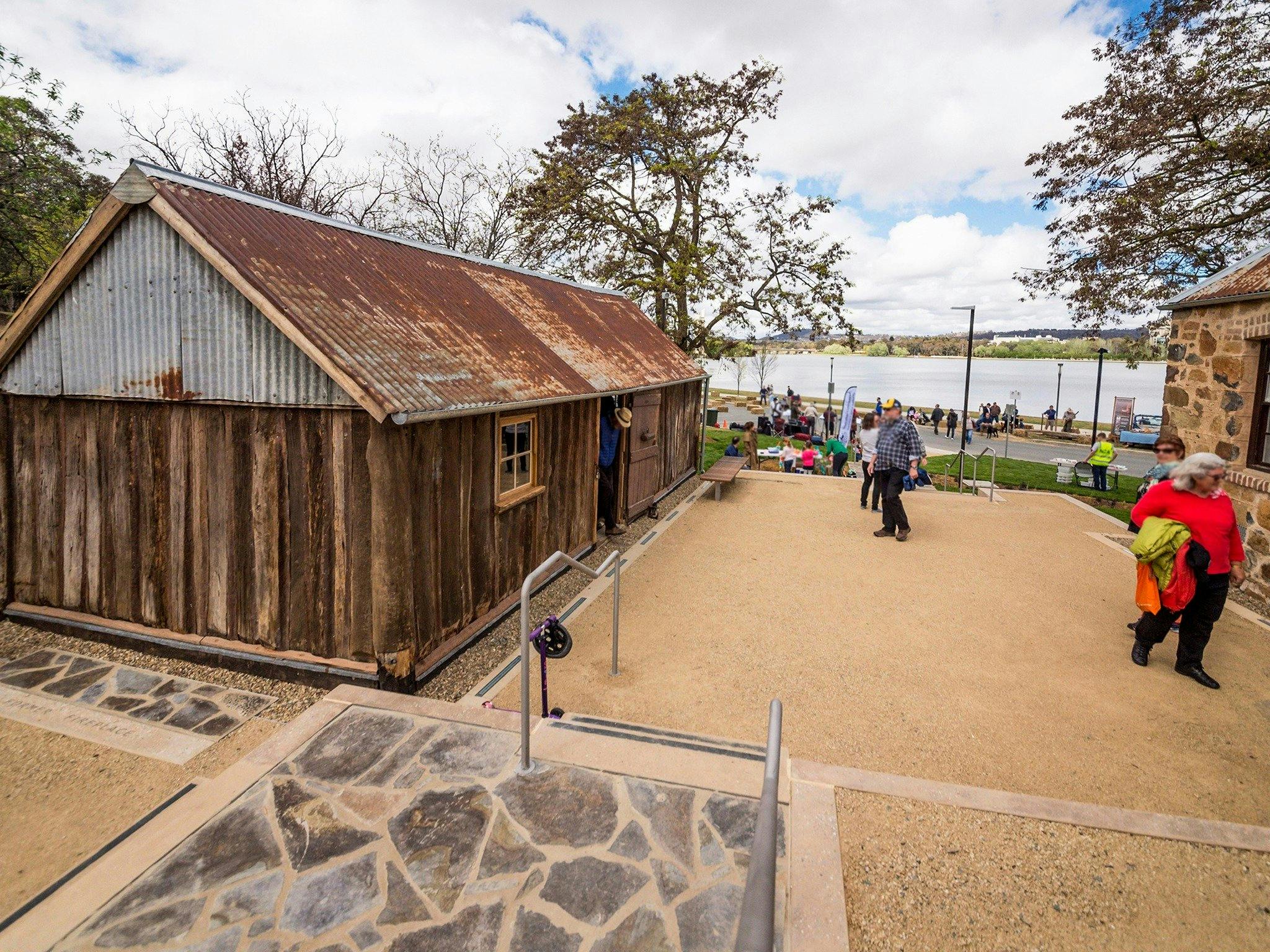 Slab building Blundells Cottage
