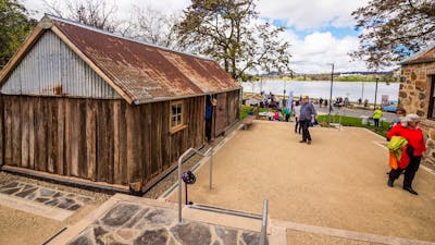 Slab building Blundells Cottage