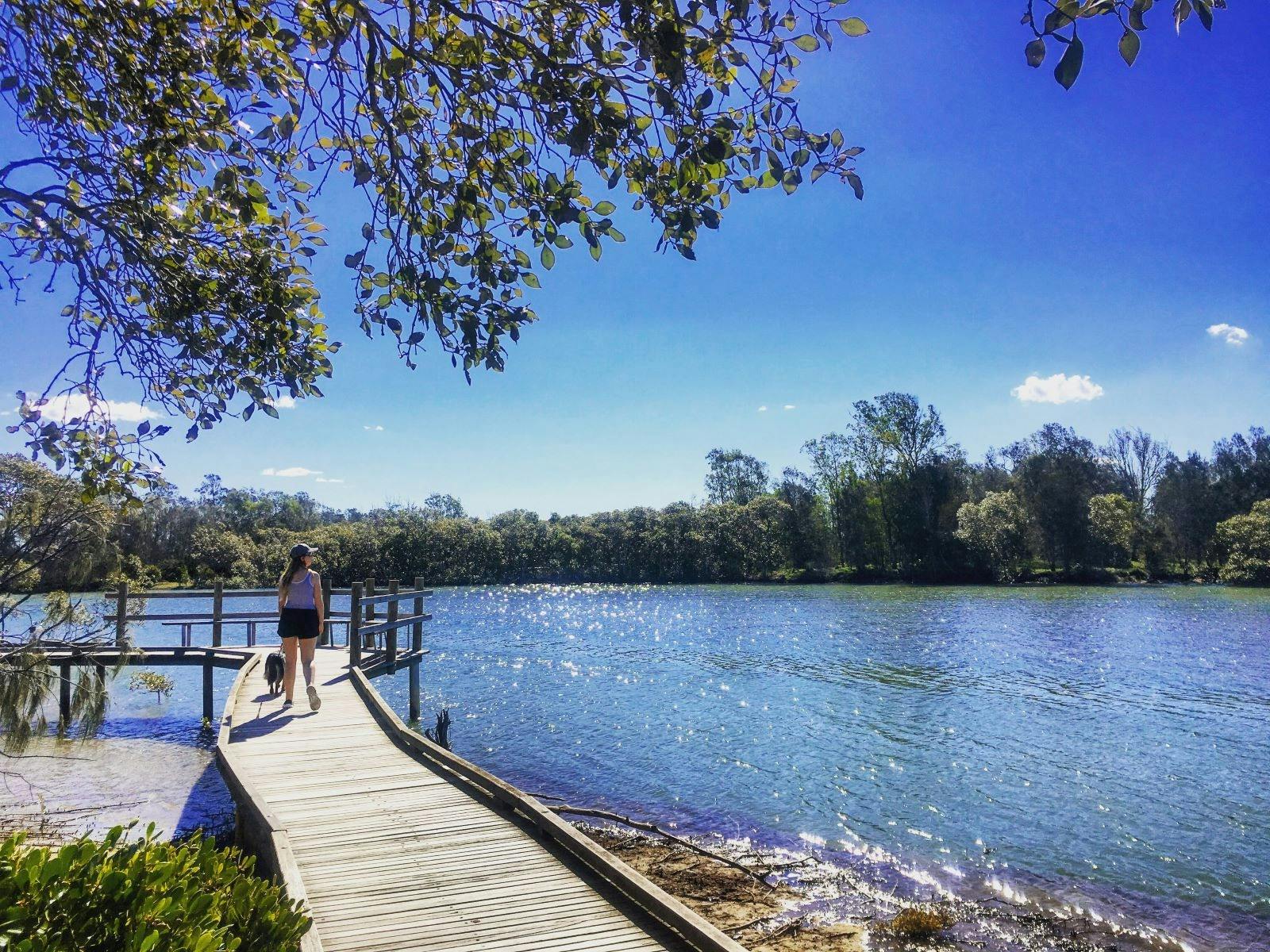 Nudgee Beach Boardwalk Nudgee Beach Boardwalk