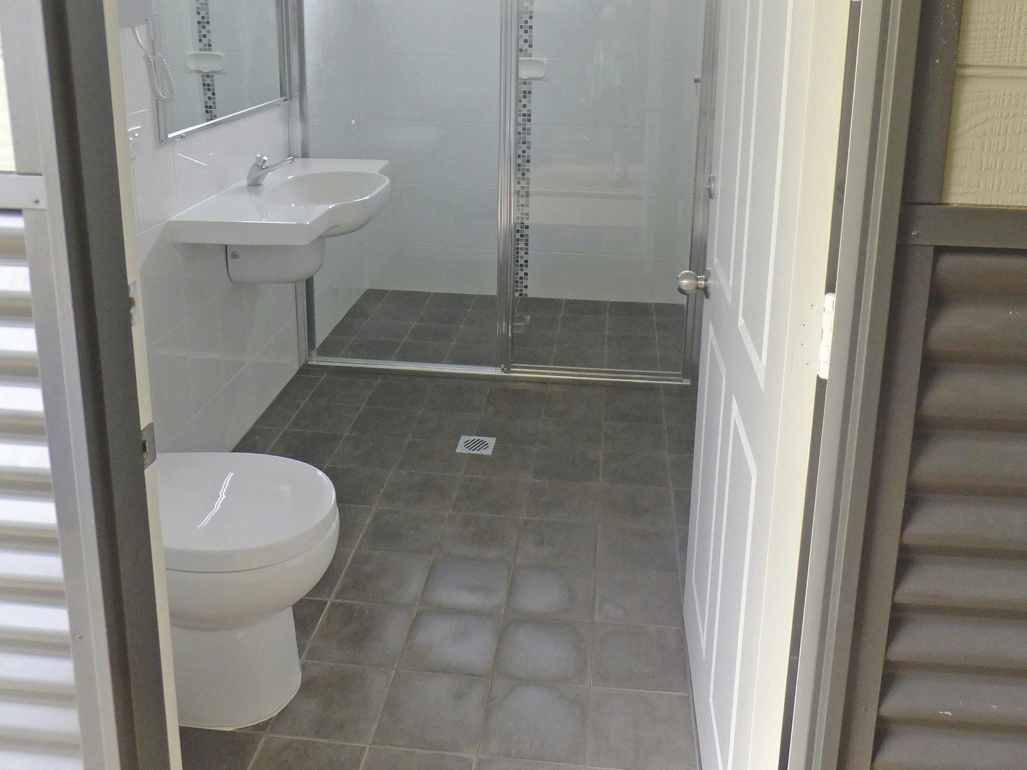 10 suites complete with hair dryer, family orientated toilets, disabled shower and baby room