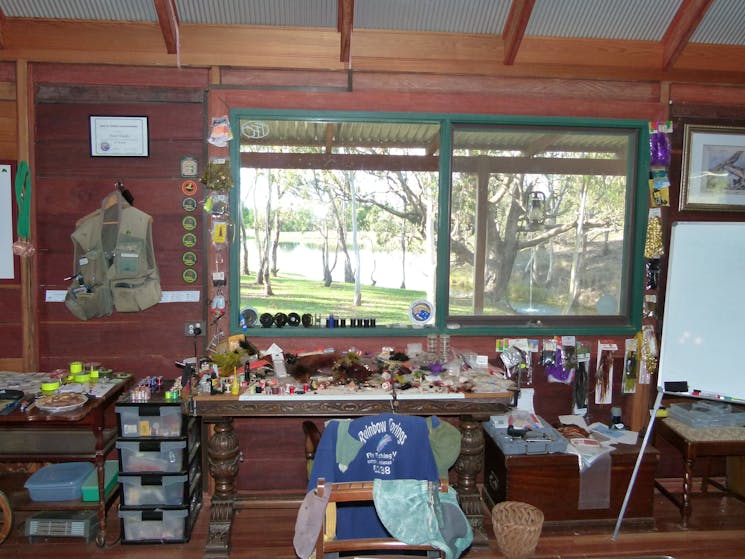 Training room interior