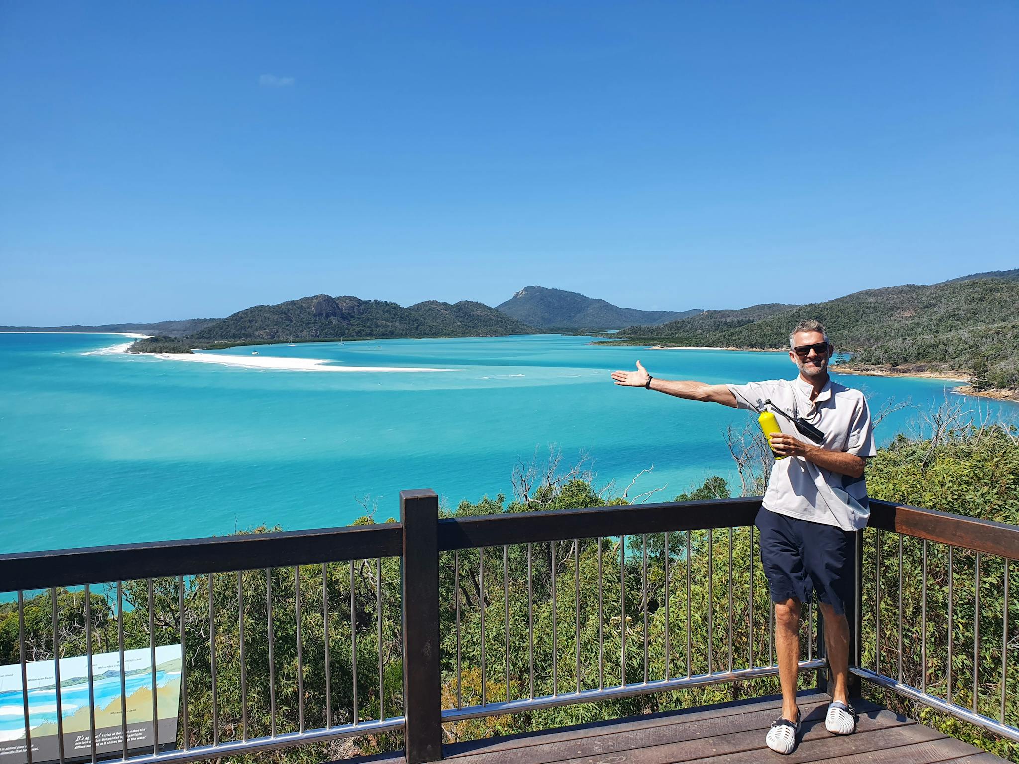 Guided walk to Hill Inlet lookout Guided walk to Hill Inlet lookout