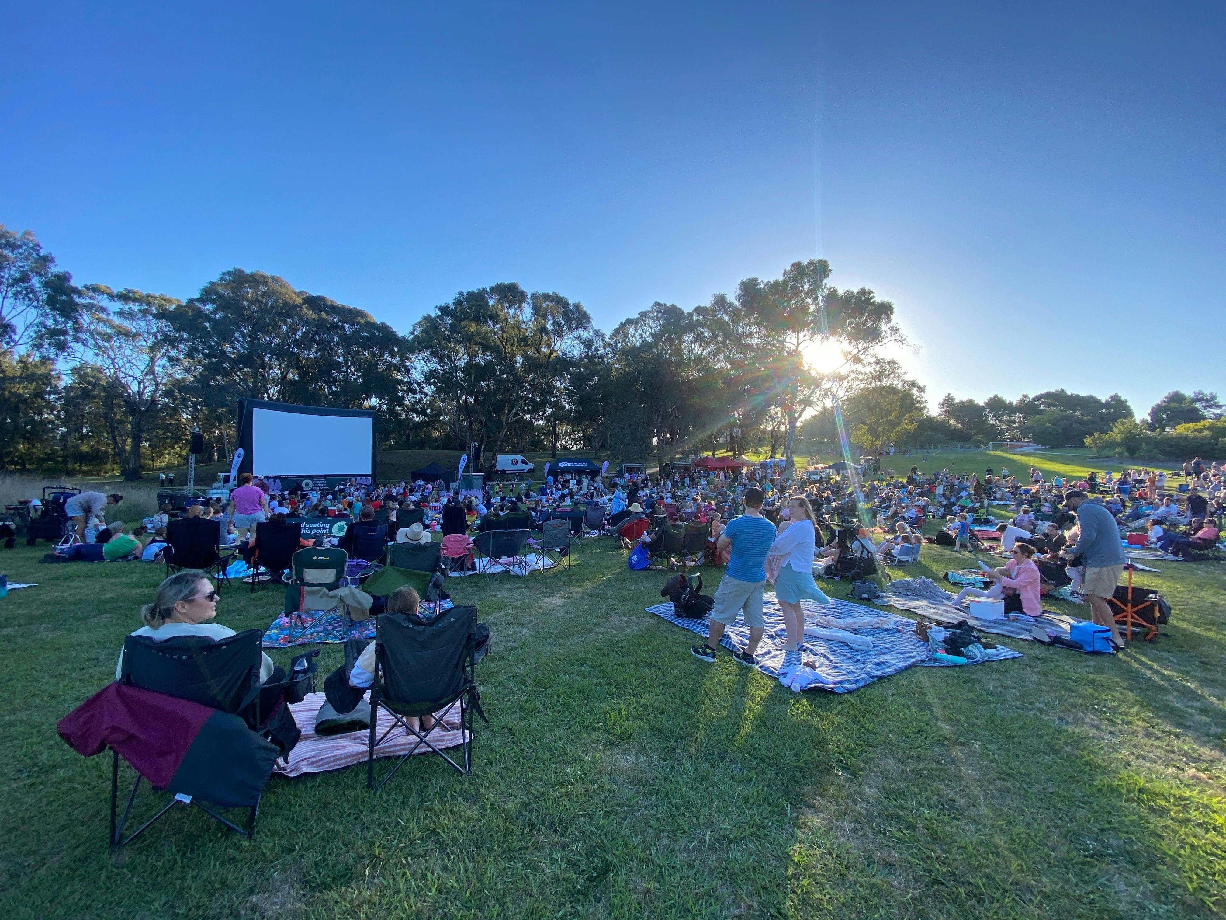 Cinema Under the Stars - Orange