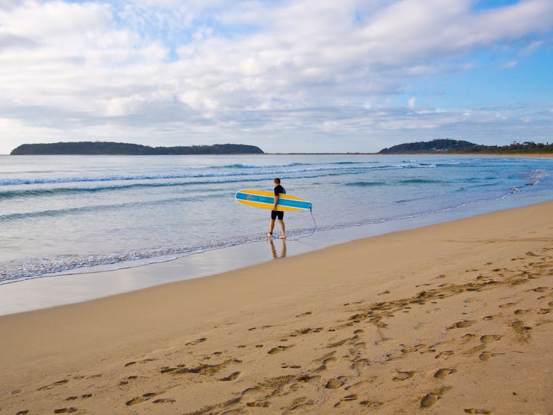 Broulee, North Head to Mossy Point Cycleway NSW Holidays