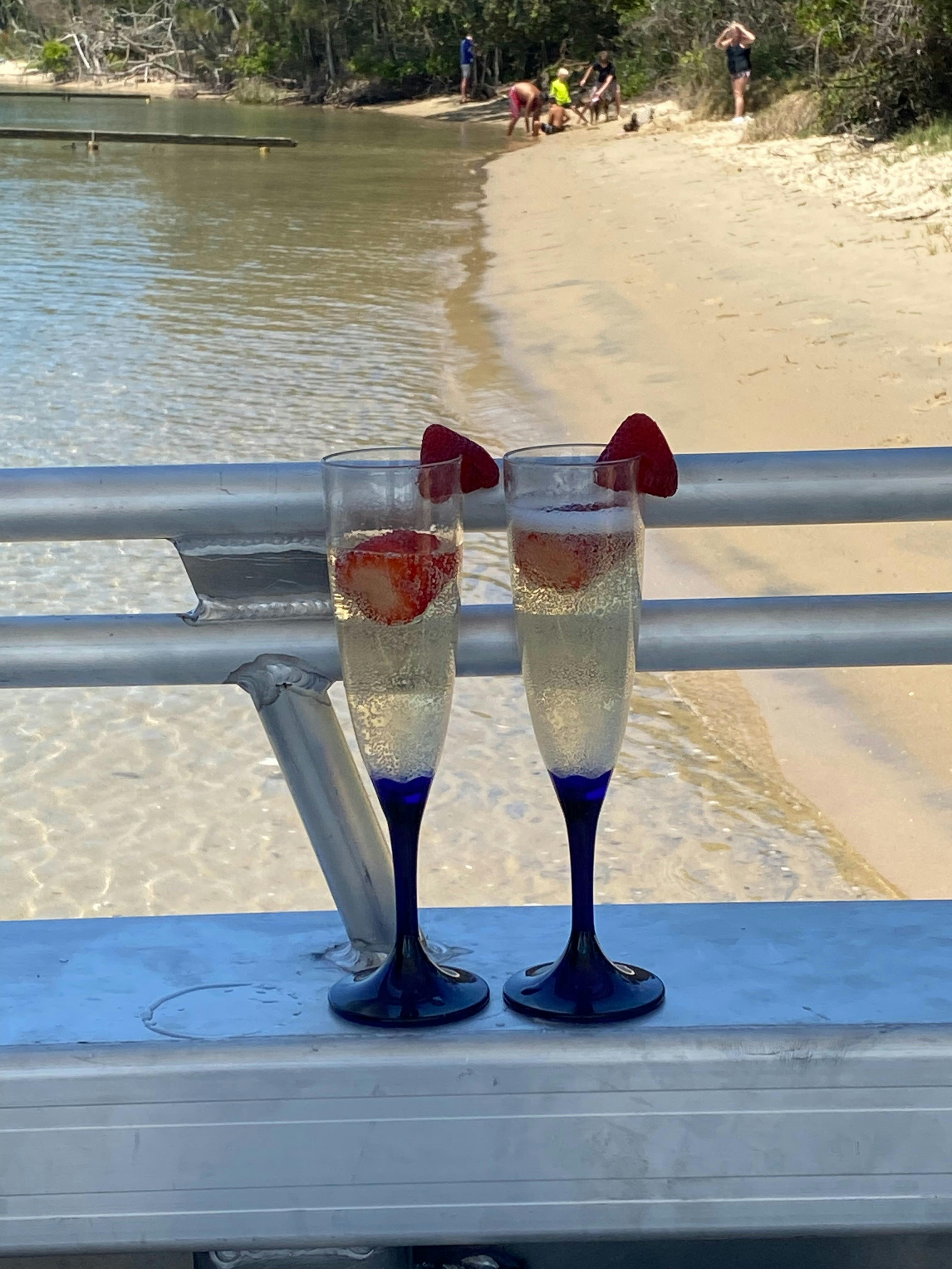 乘客們正在享受旅程