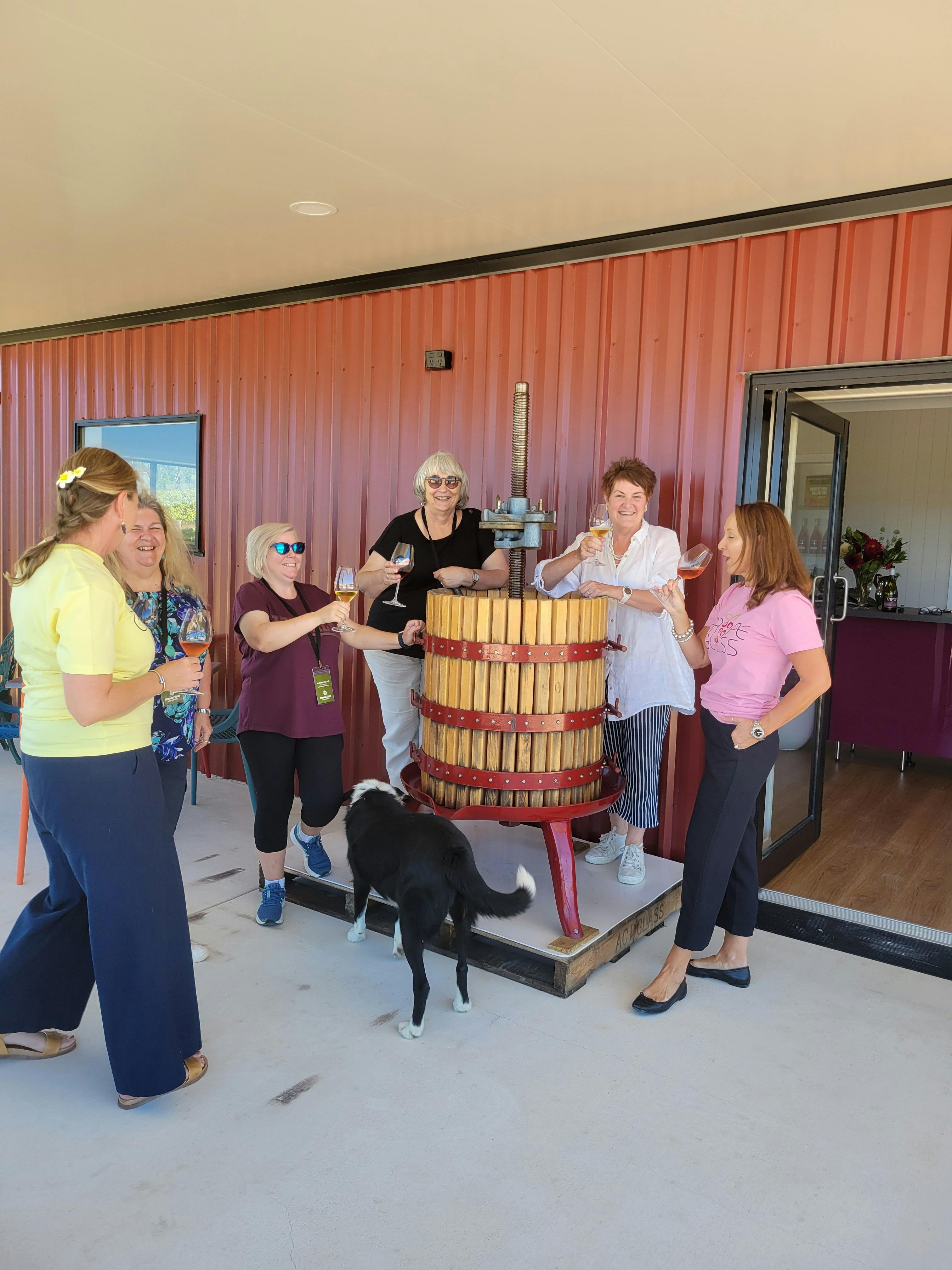 Grape to Glass experience, View Wine - Ballandean