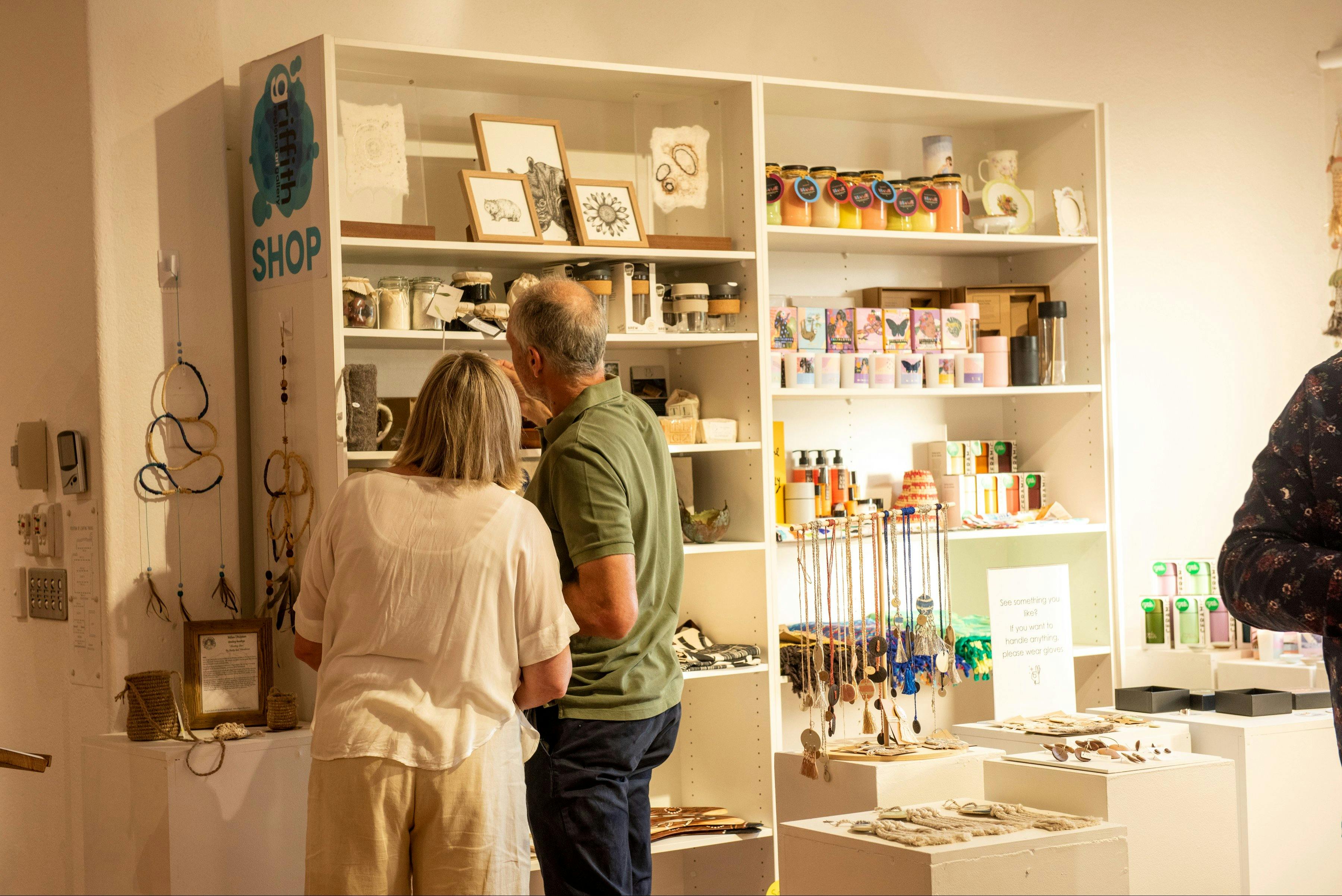 Griffith Regional Art Gallery Shop
