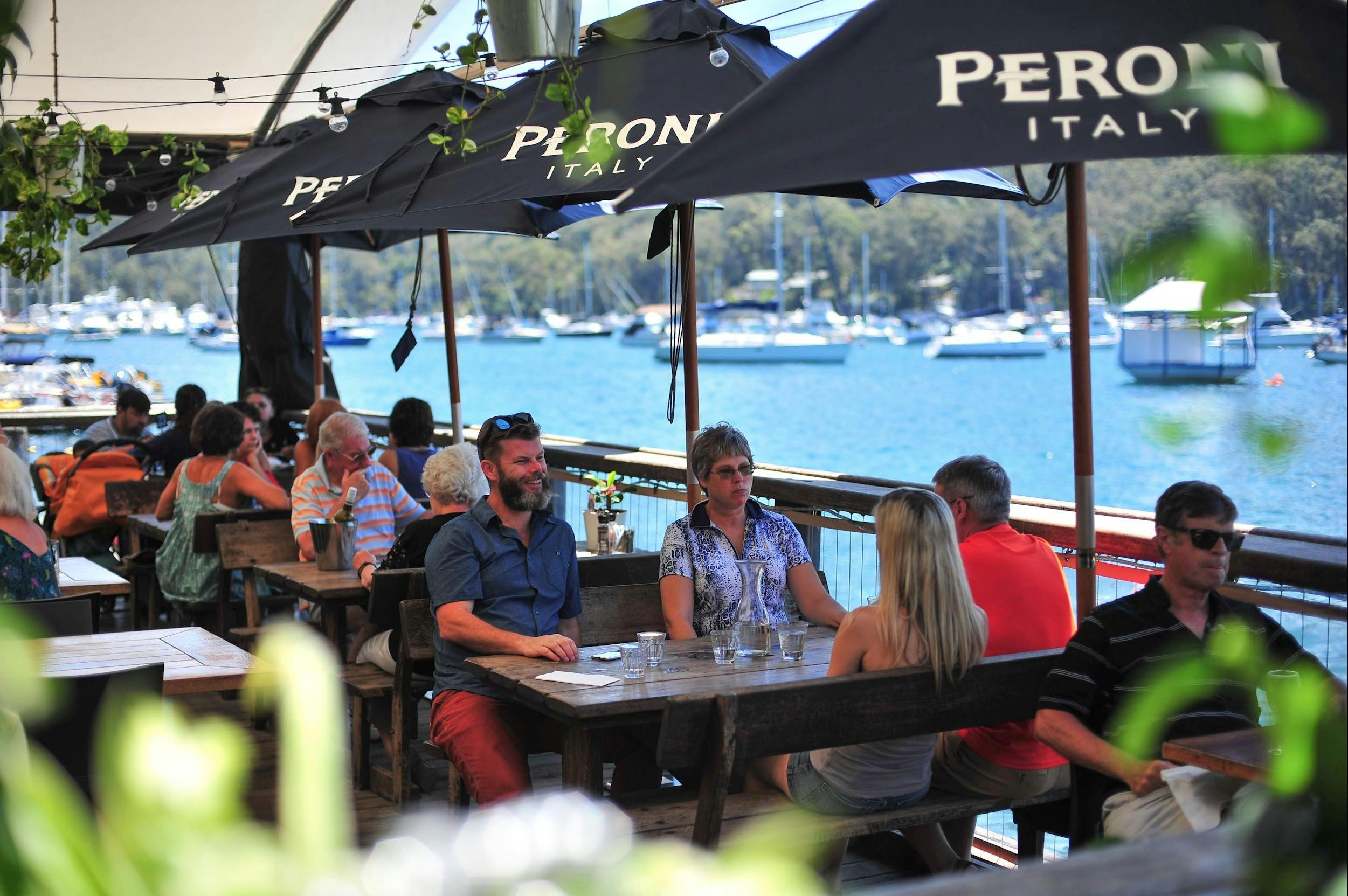 Waterfront lunch in Sydney