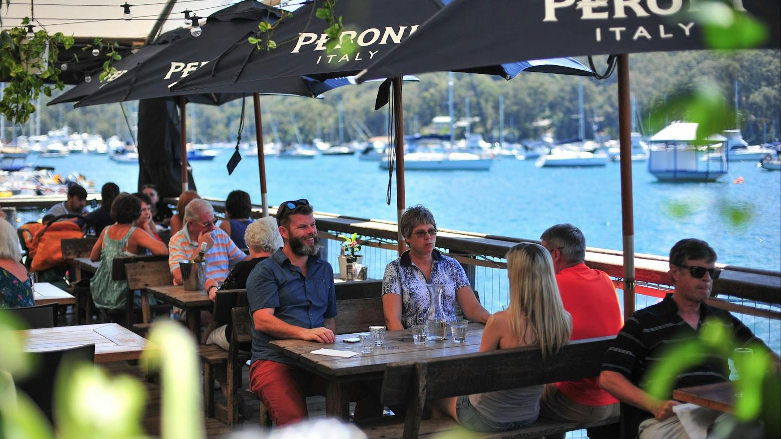 Waterfront lunch in Sydney