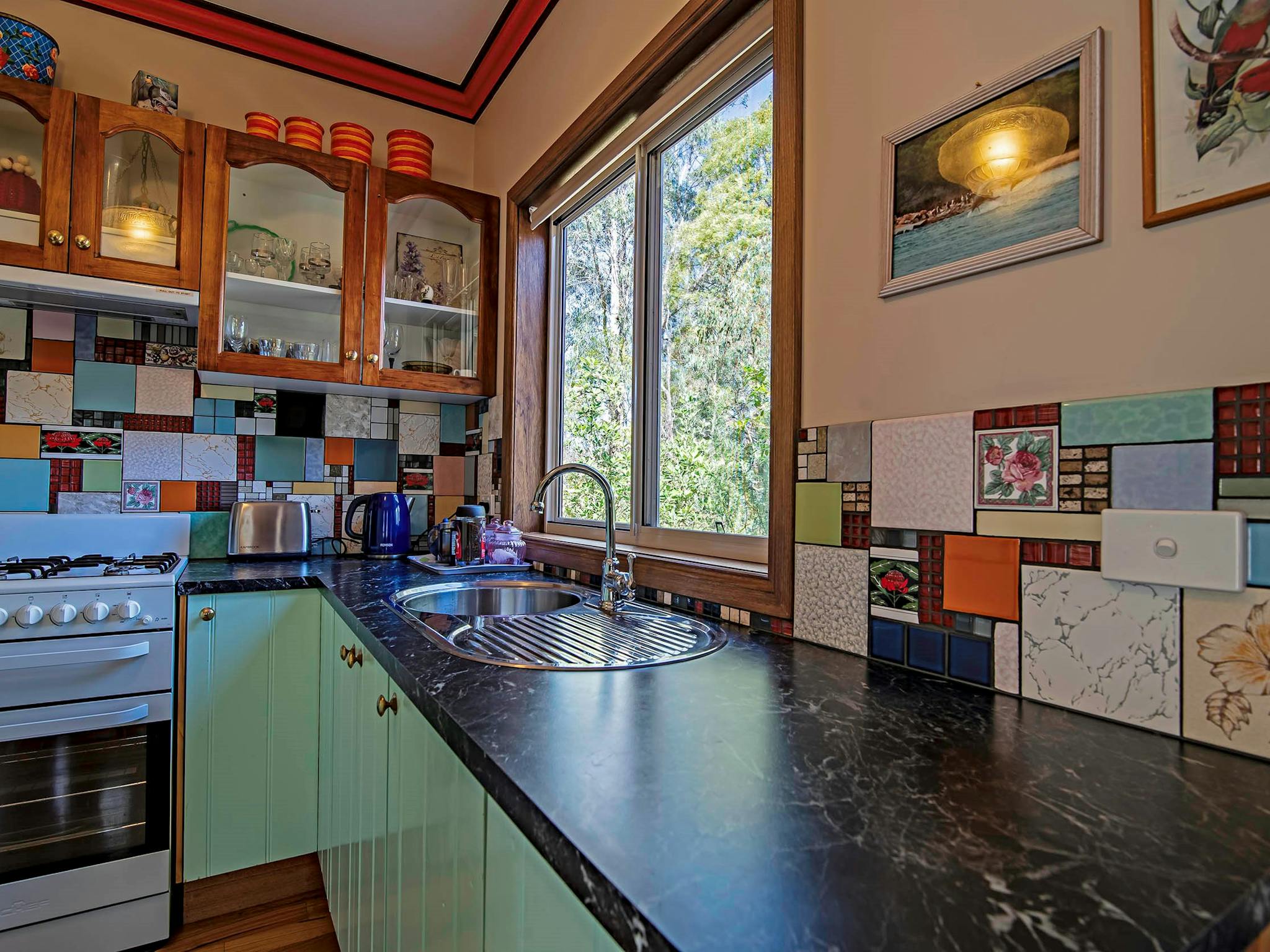 All cottages are fully self contained and include a fully equipped kitchen.