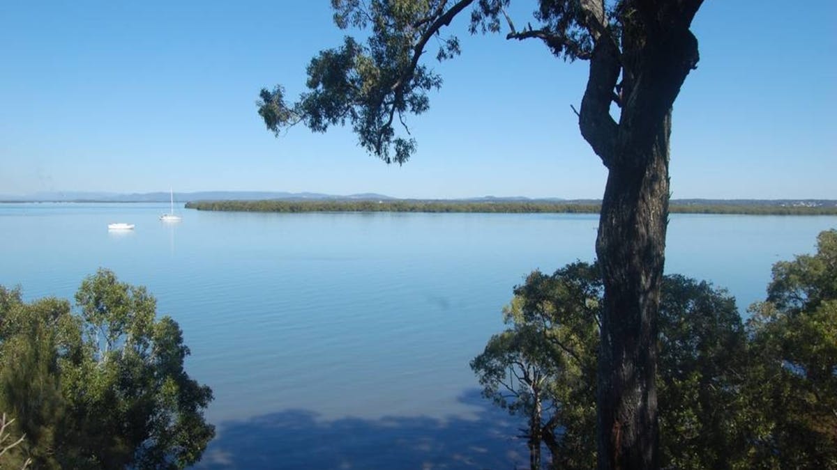 Looking out towards Garden Island