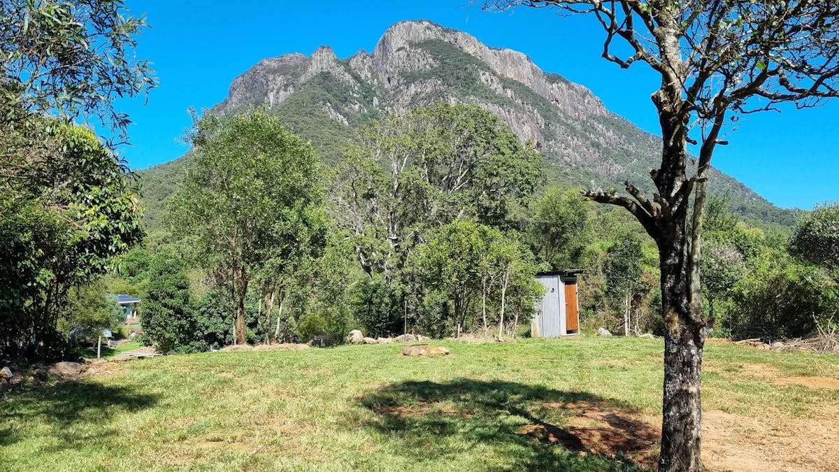 Hilltop campsite