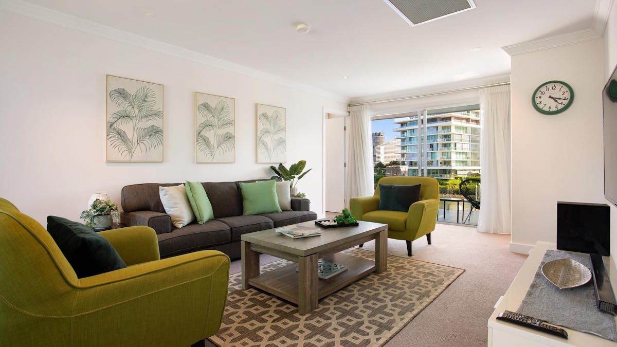 Upper level living