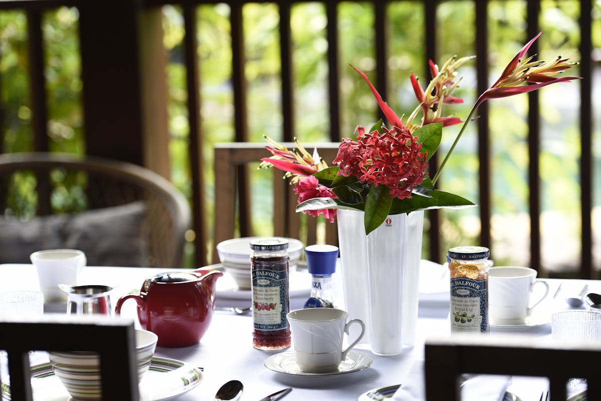 Breakfast Table Setting