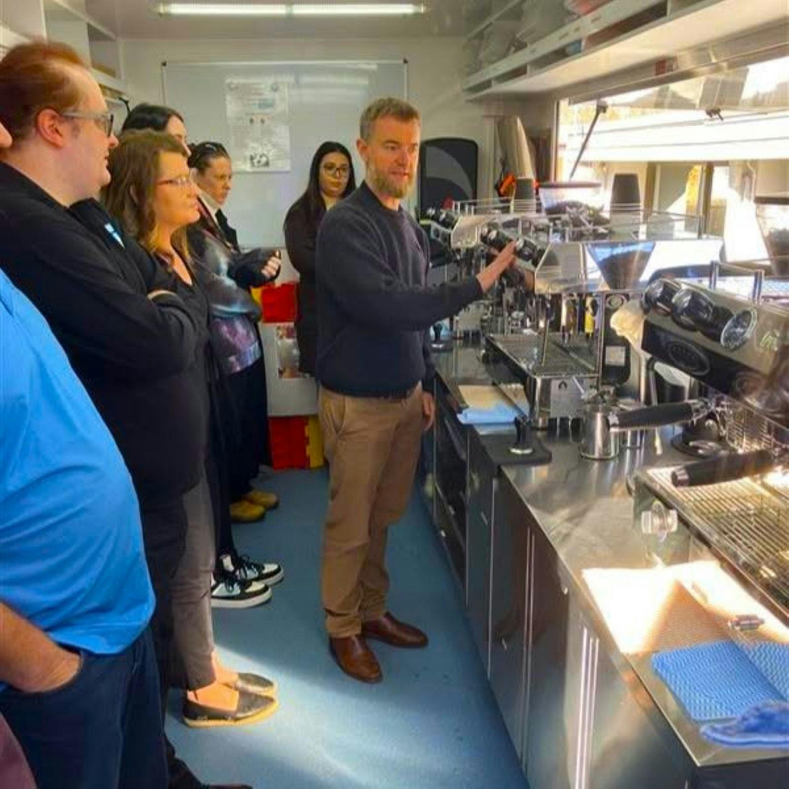 Pop up Coffee Shop at Tafe Glen Innes NSW