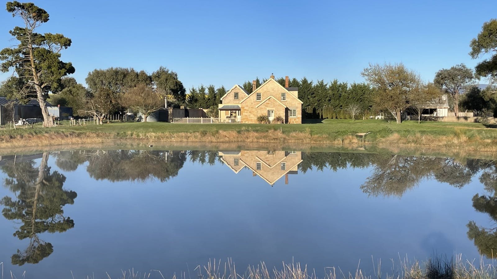 Lake and the Homestead