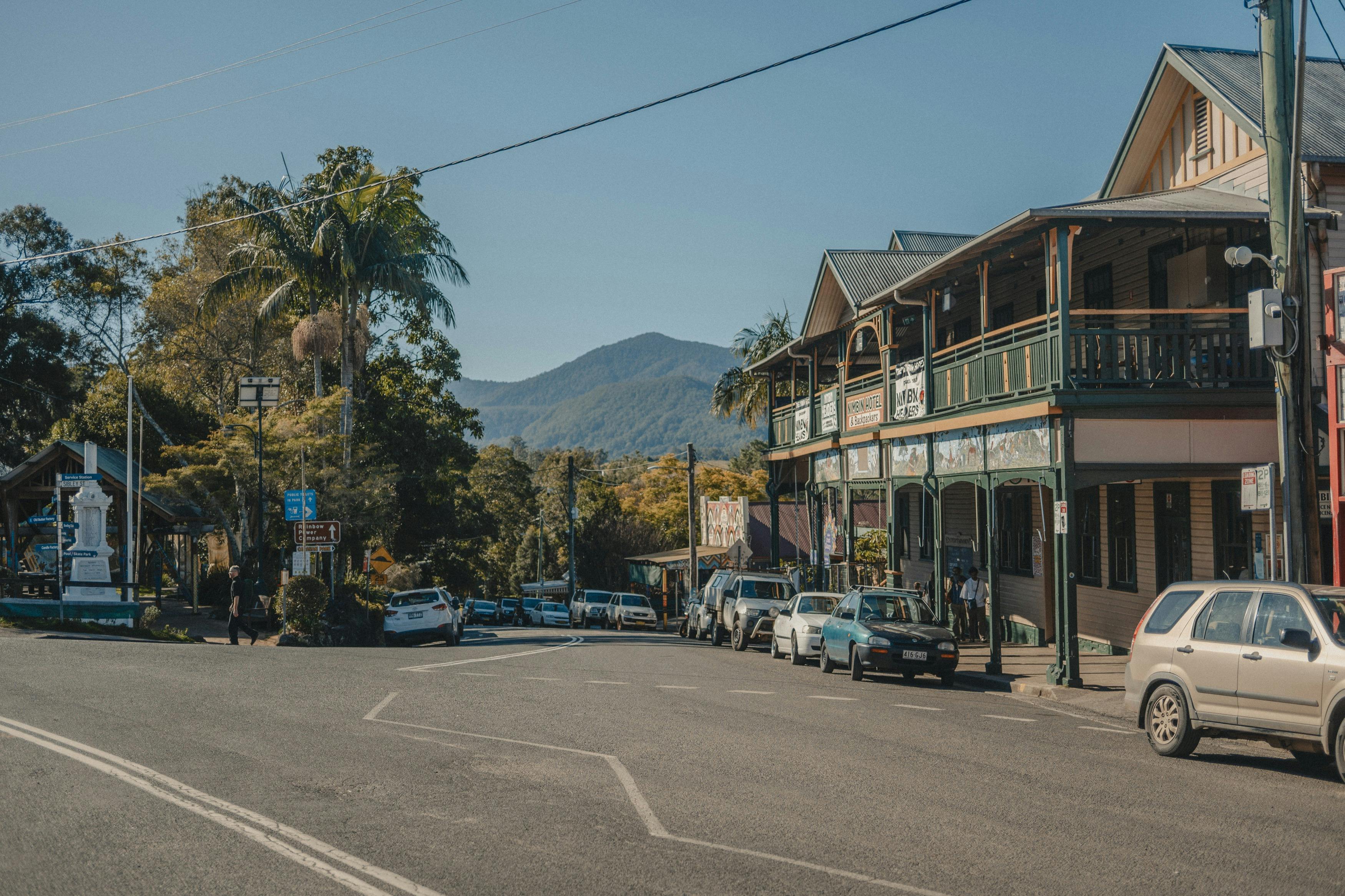 Nimbin's Main Street