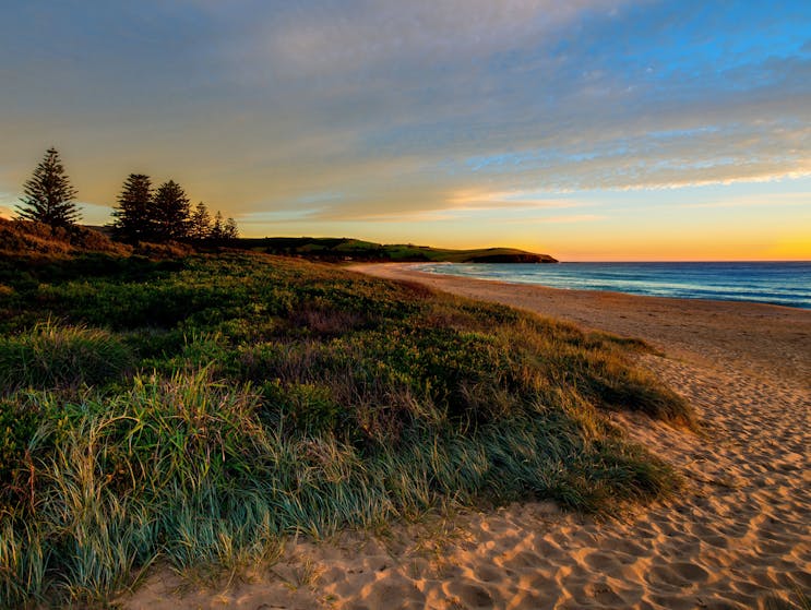 Werri Beach at Sunrise