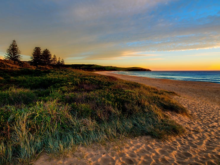 Werri Beach at Sunrise