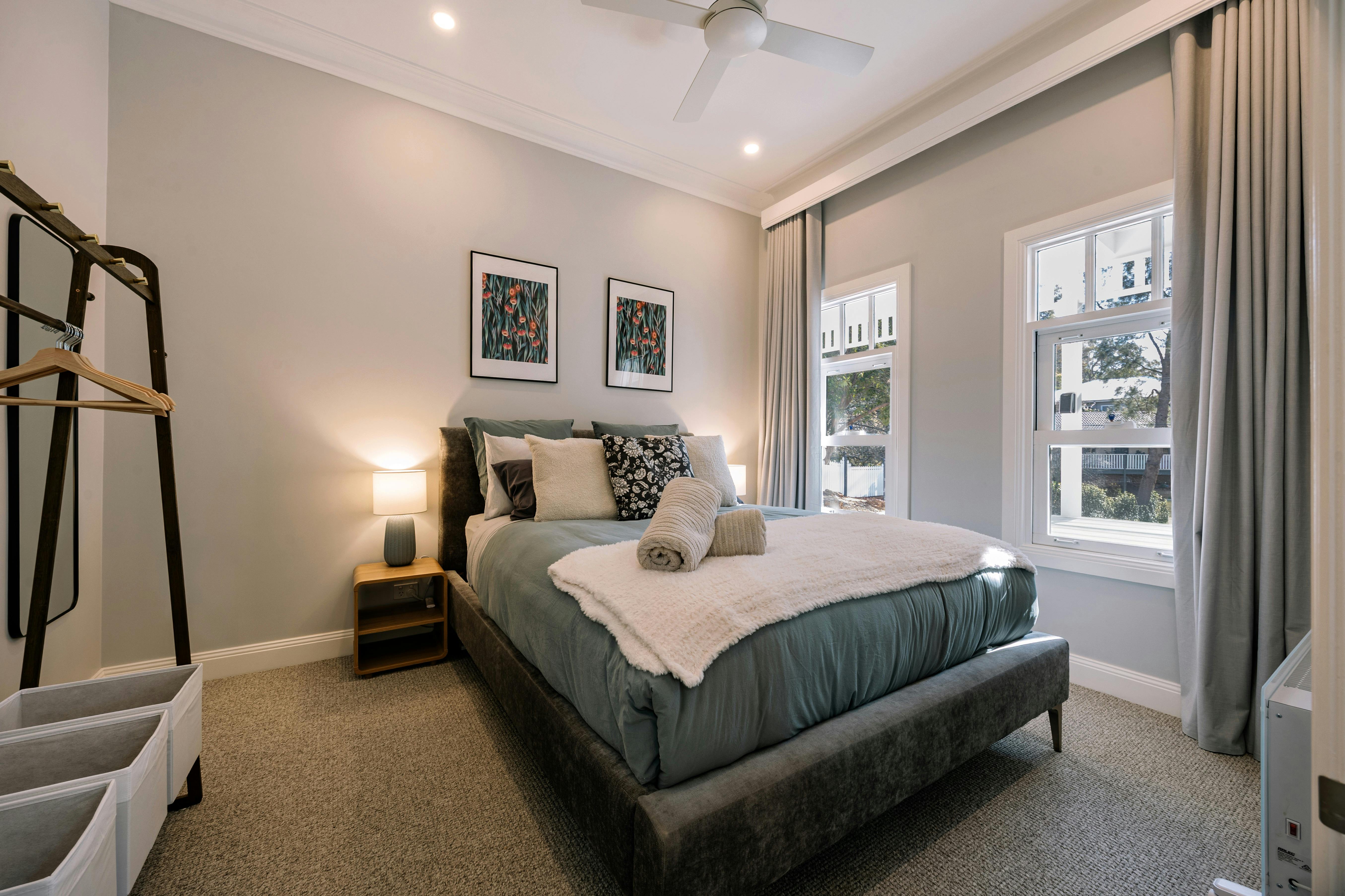 Gorgeous linen bedrooms