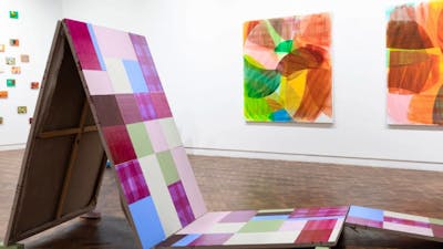 Vivienne Binns Particle thought; Emma Beer #communication; Gemma Smith Thrown open