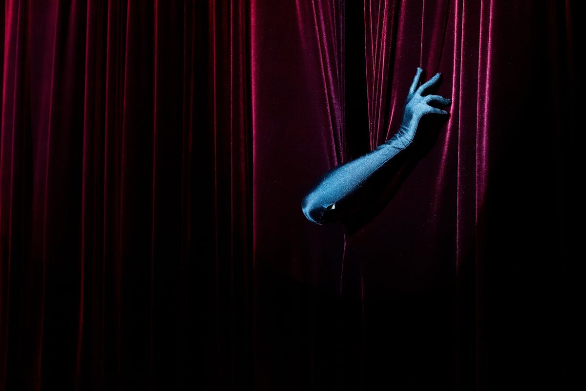 a performer starts the cabaret show,