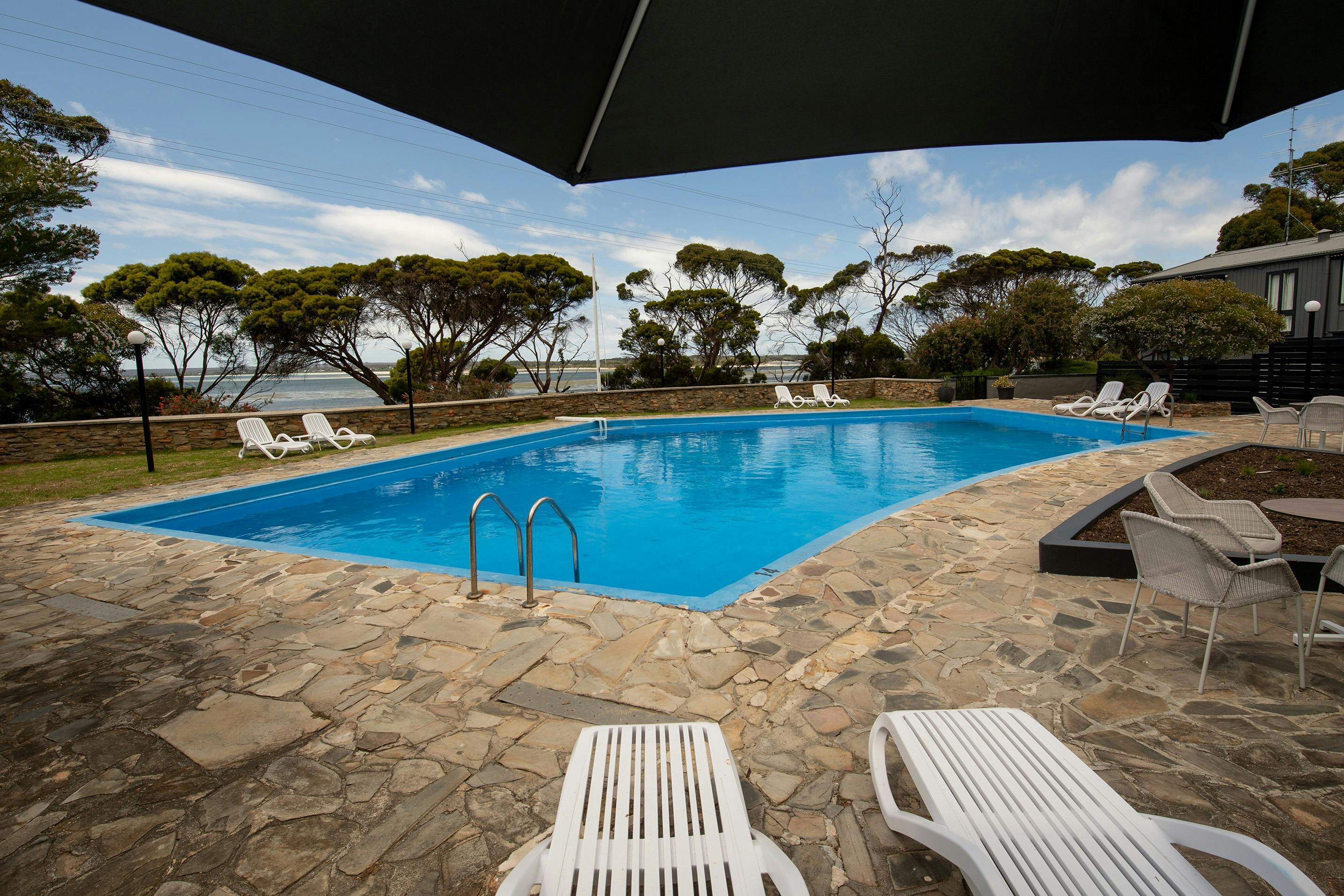 Outdoor swimming pool