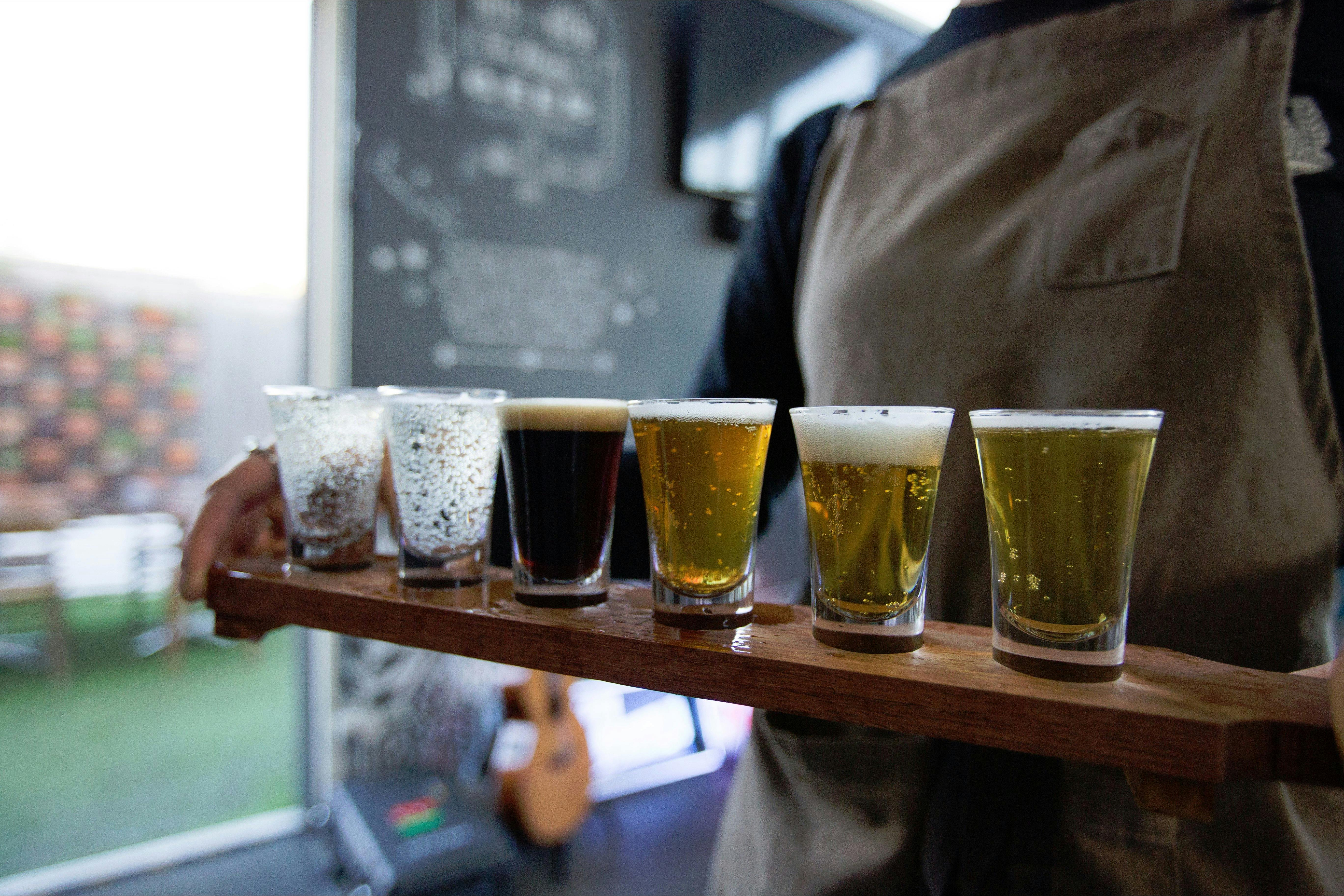 Tasting Paddles available seven days a week