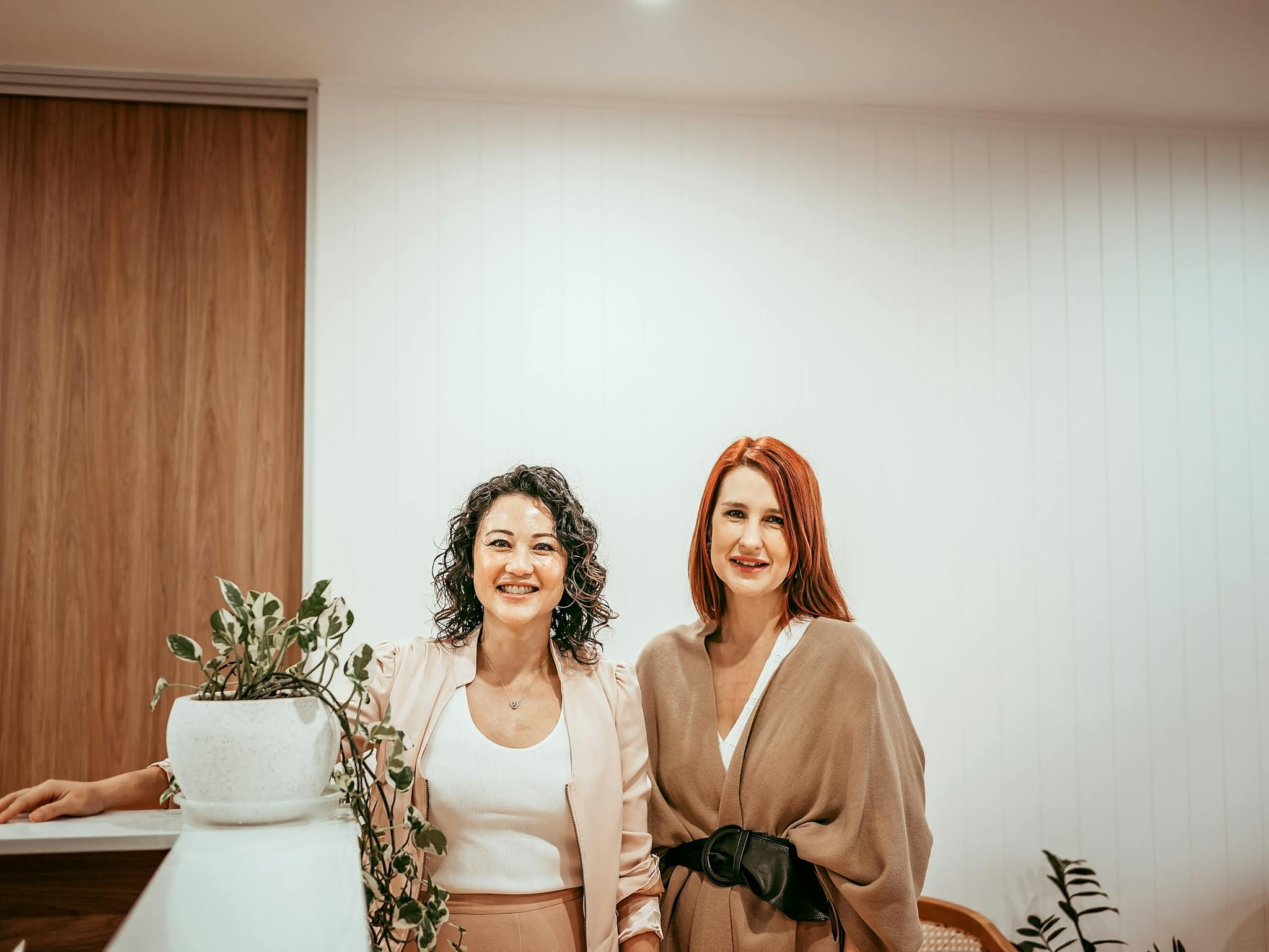 Dr Cheryl and Dr jo standing in suncoast skin Dr Cheryl and Dr jo standing in suncoast skin