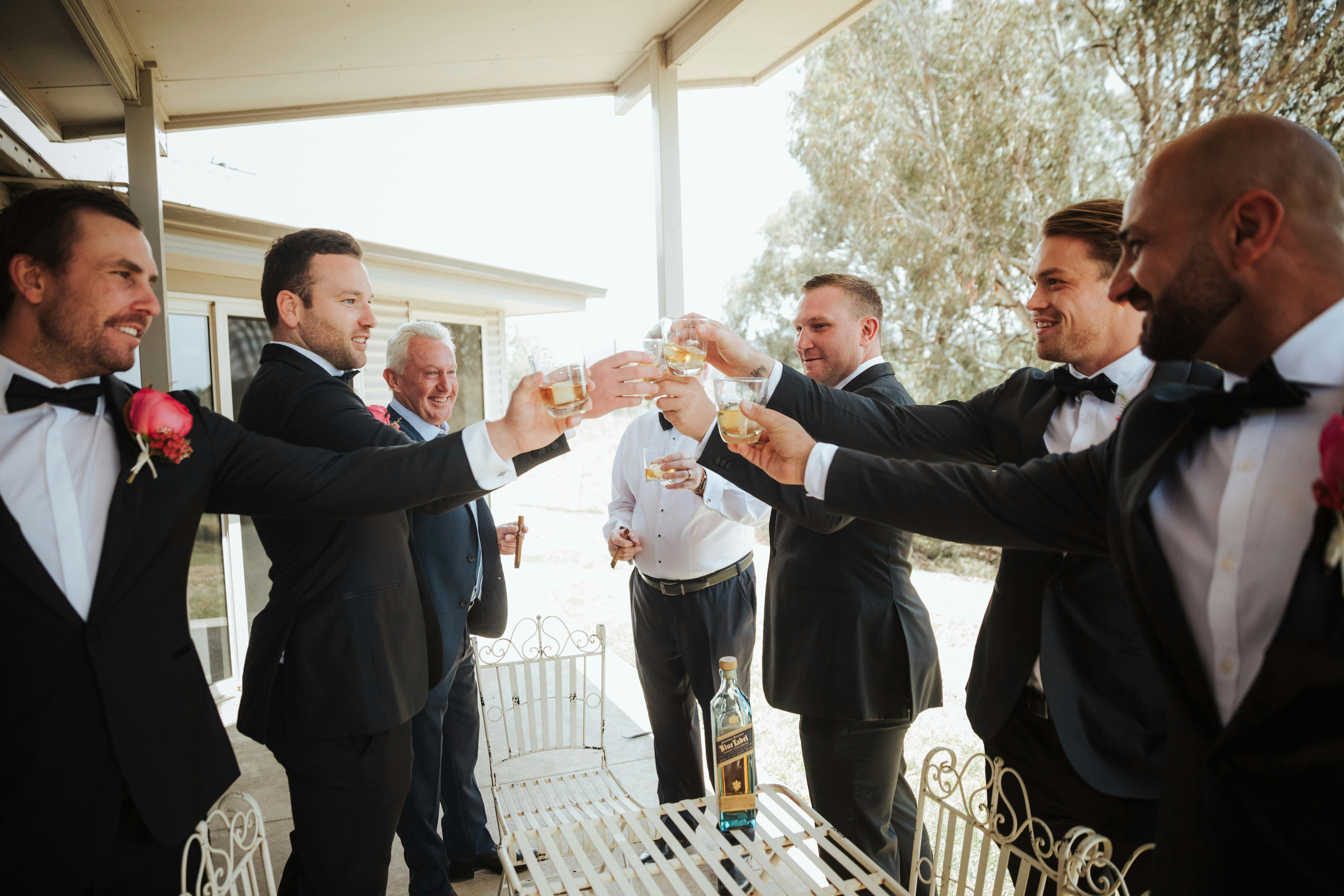 Lakeview Retreat - More celebration just before ceremony