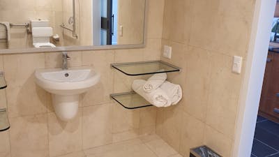Accessible bathroom style