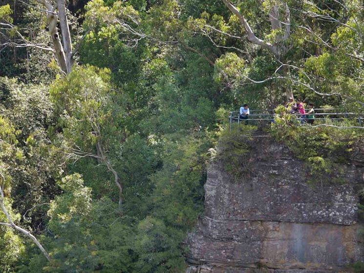 Vanimans Lookout, Round Walking Track, Blue Mountains National Park. Photo: Steve Alton.