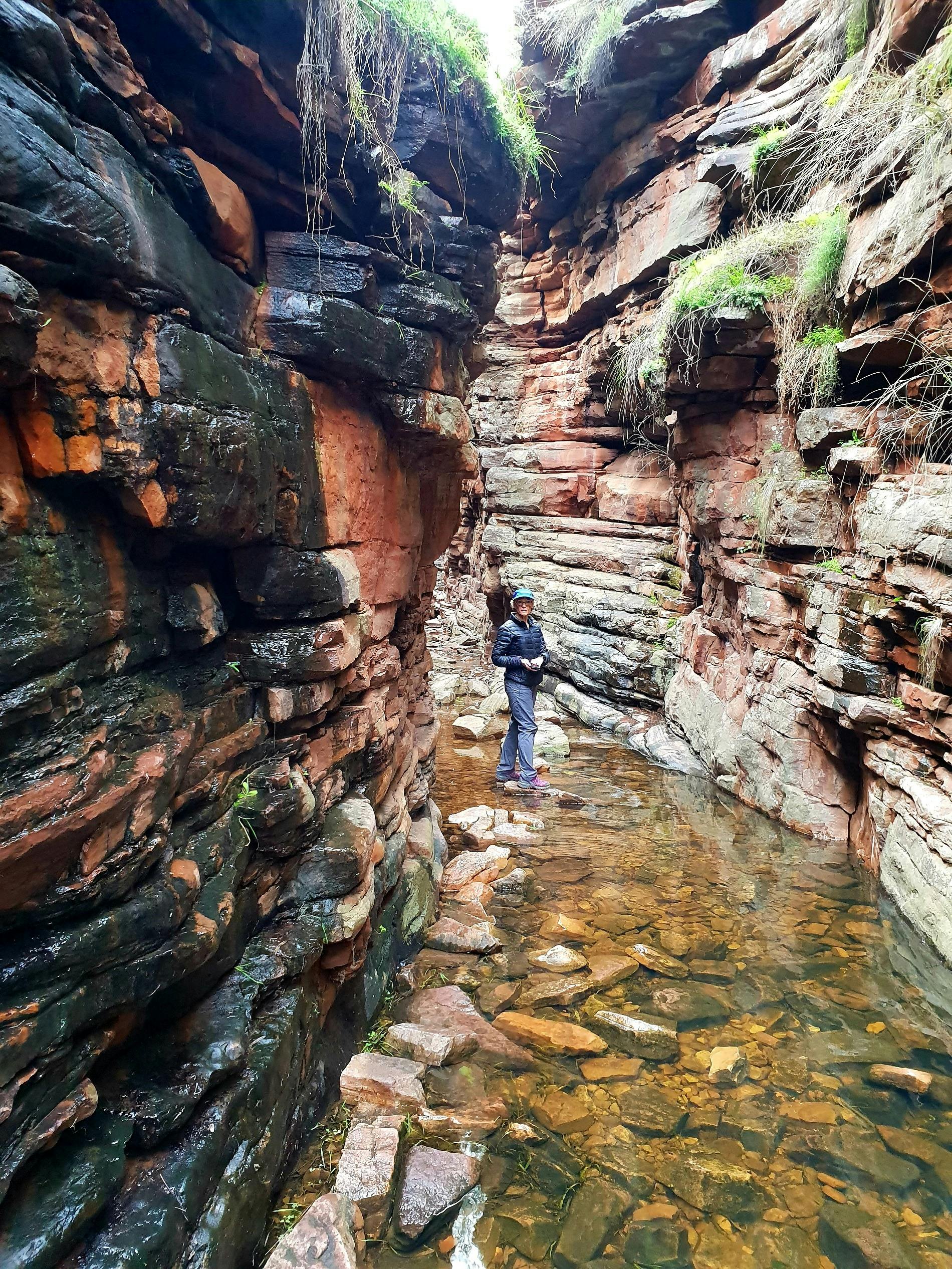 Walking in the Narrows water covering the bottom